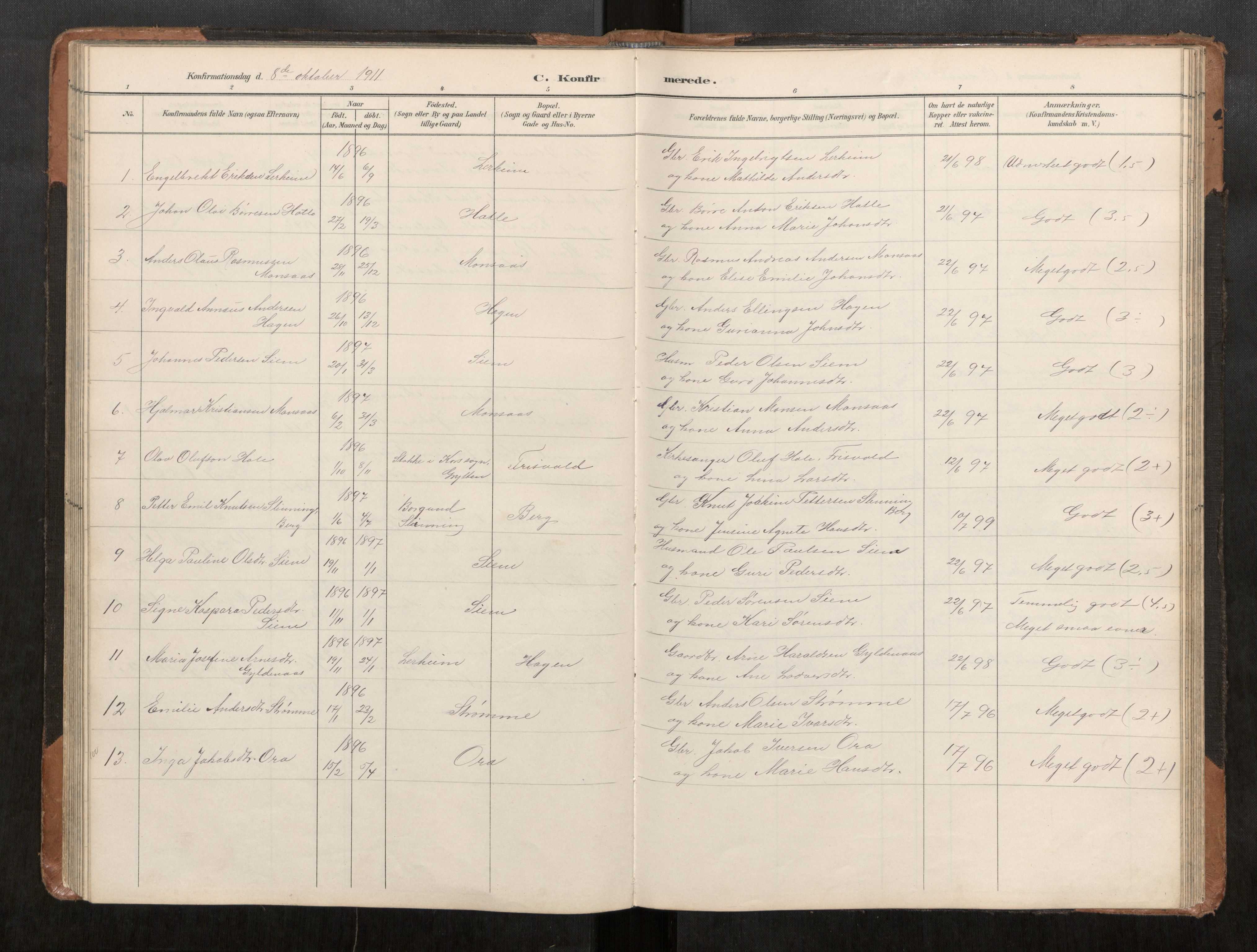 Ministerialprotokoller, klokkerbøker og fødselsregistre - Møre og Romsdal, AV/SAT-A-1454/542/L0561: Parish register (copy) no. 542C03, 1893-1931