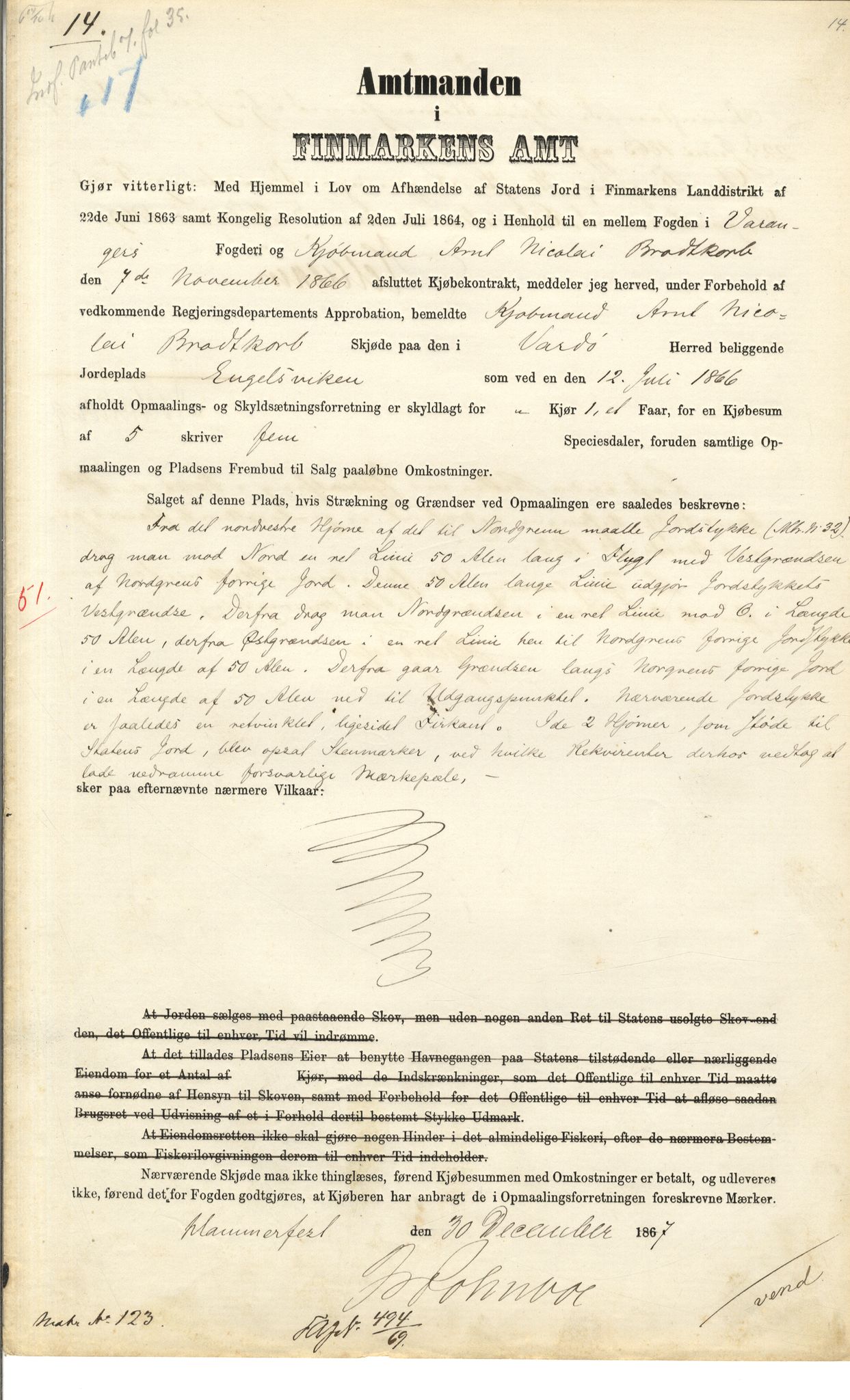 Brodtkorb handel A/S, VAMU/A-0001/Q/Qb/L0003: Faste eiendommer i Vardø Herred, 1862-1939, p. 326