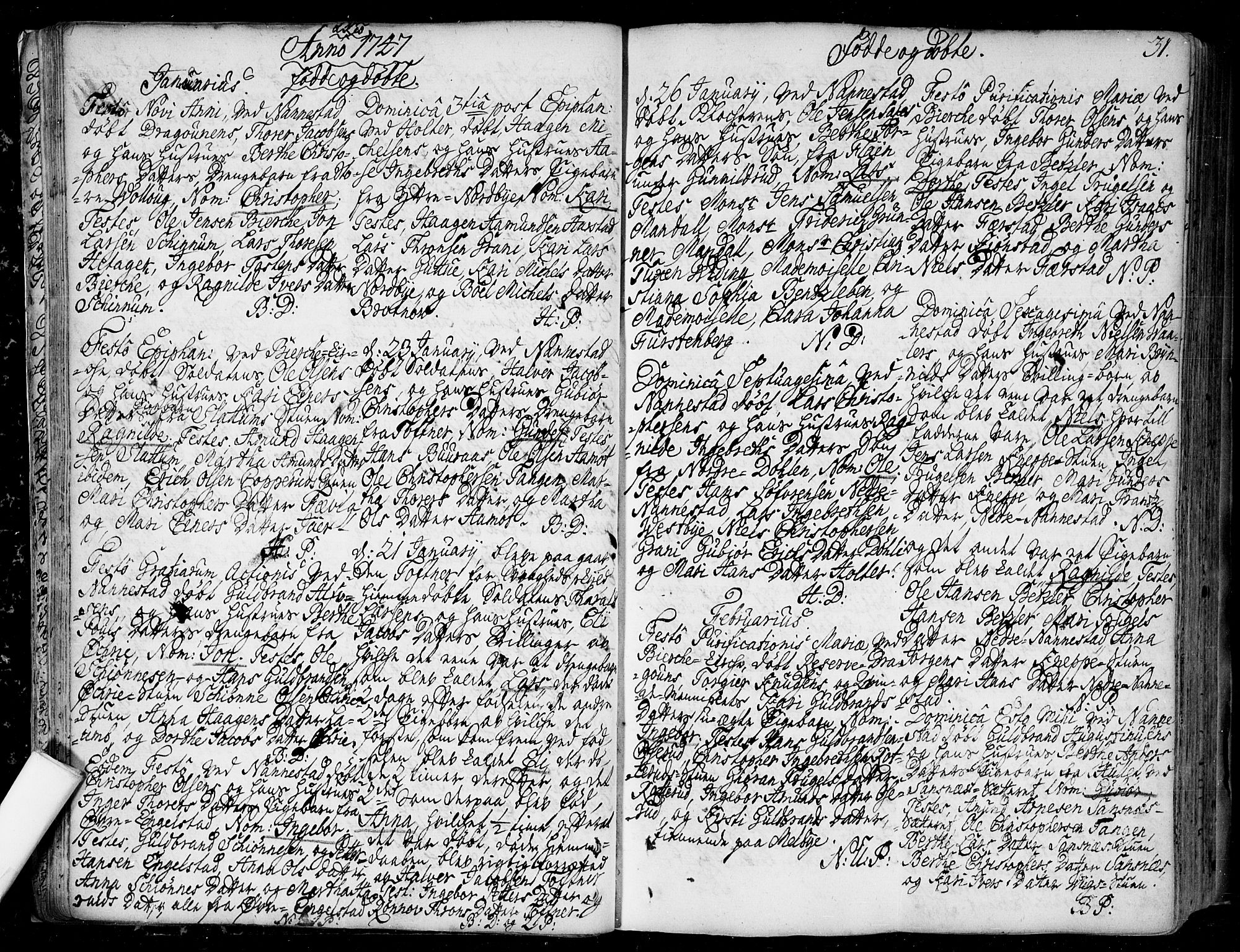 Nannestad prestekontor Kirkebøker, SAO/A-10414a/F/Fa/L0006: Parish register (official) no. I 6, 1739-1754, p. 31