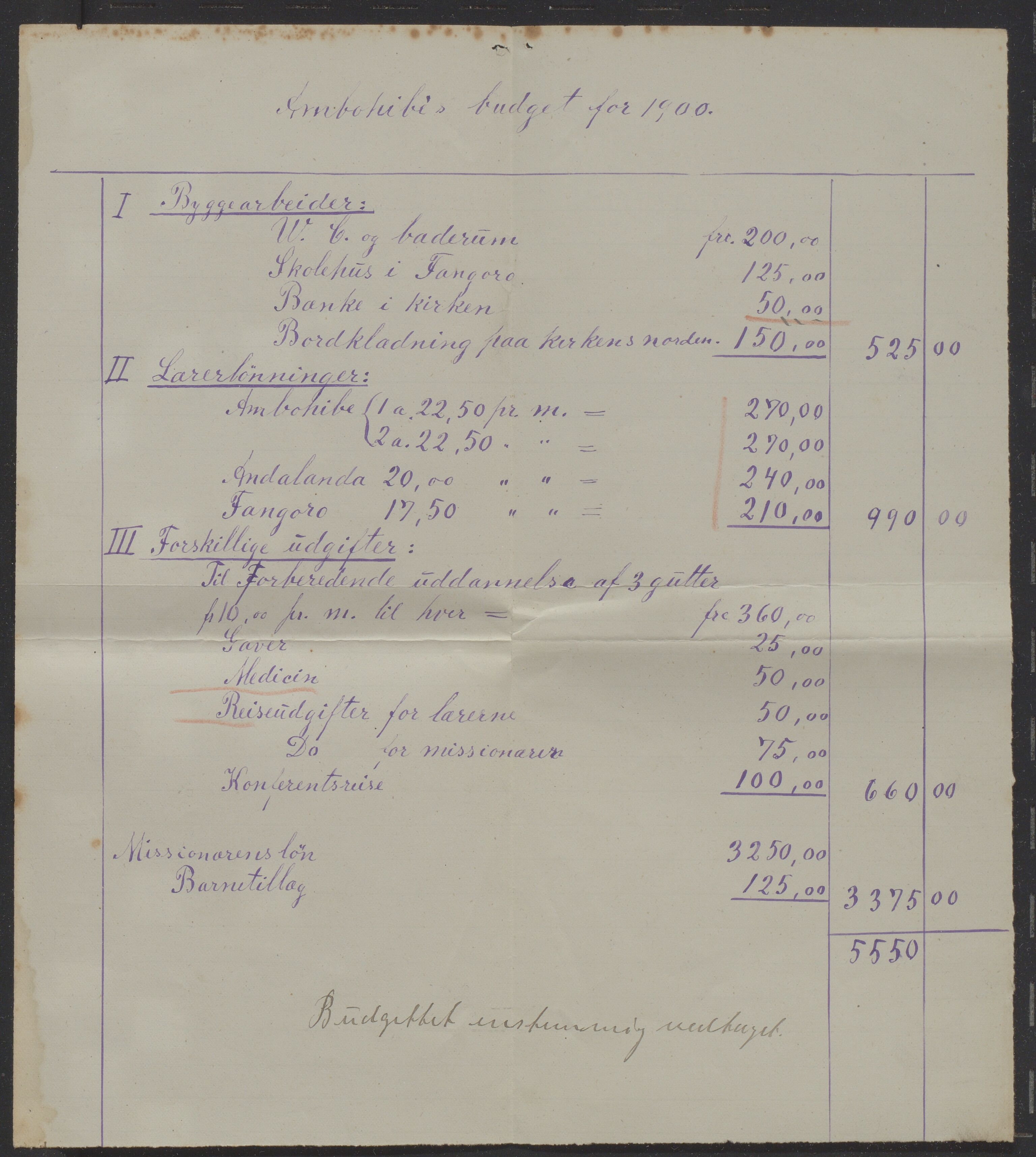 Det Norske Misjonsselskap - hovedadministrasjonen, VID/MA-A-1045/D/Da/Daa/L0043/0005: Konferansereferat og årsberetninger / Konferansereferat fra Vest-Madagaskar., 1899