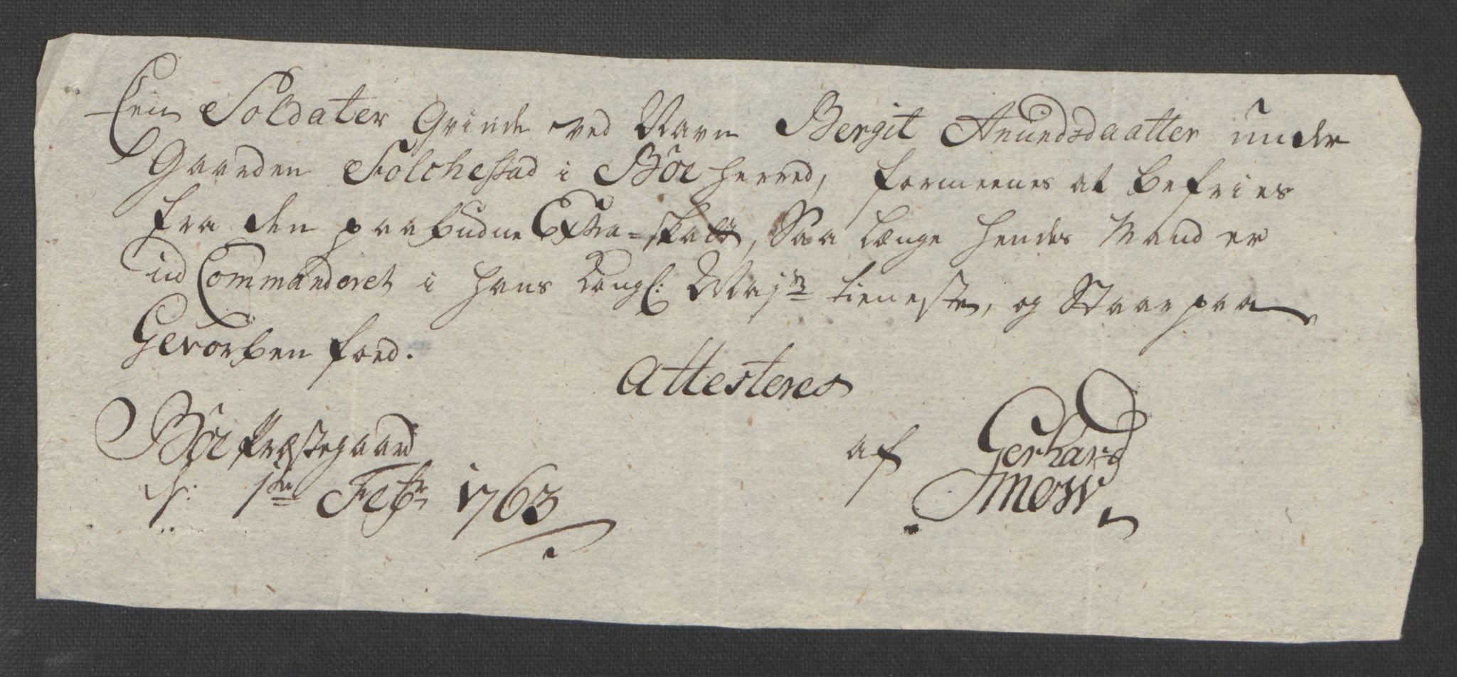 Rentekammeret inntil 1814, Reviderte regnskaper, Fogderegnskap, AV/RA-EA-4092/R37/L2239: Ekstraskatten Nedre Telemark og Bamble, 1762-1763, p. 109