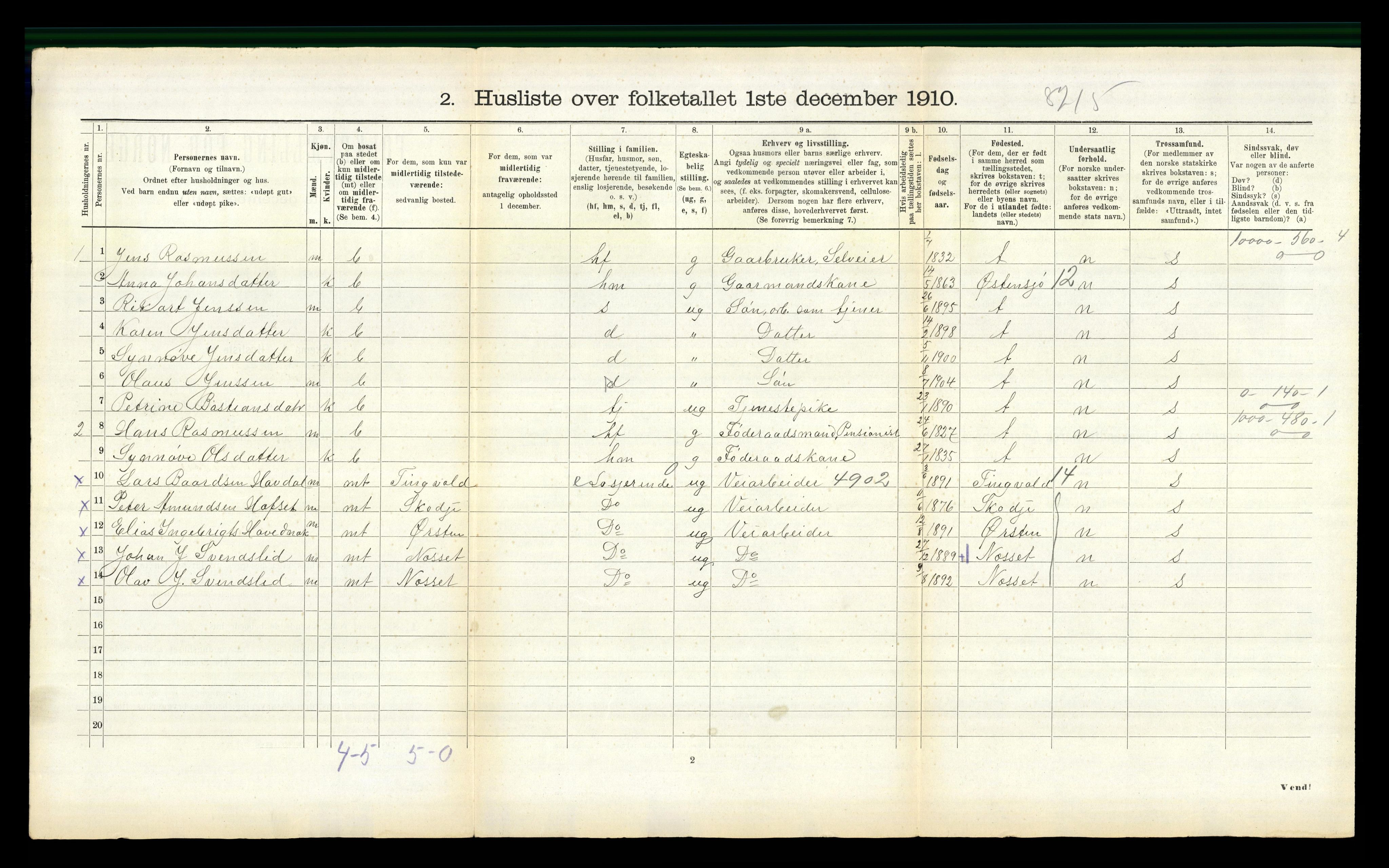 RA, 1910 census for Ørskog, 1910, p. 120