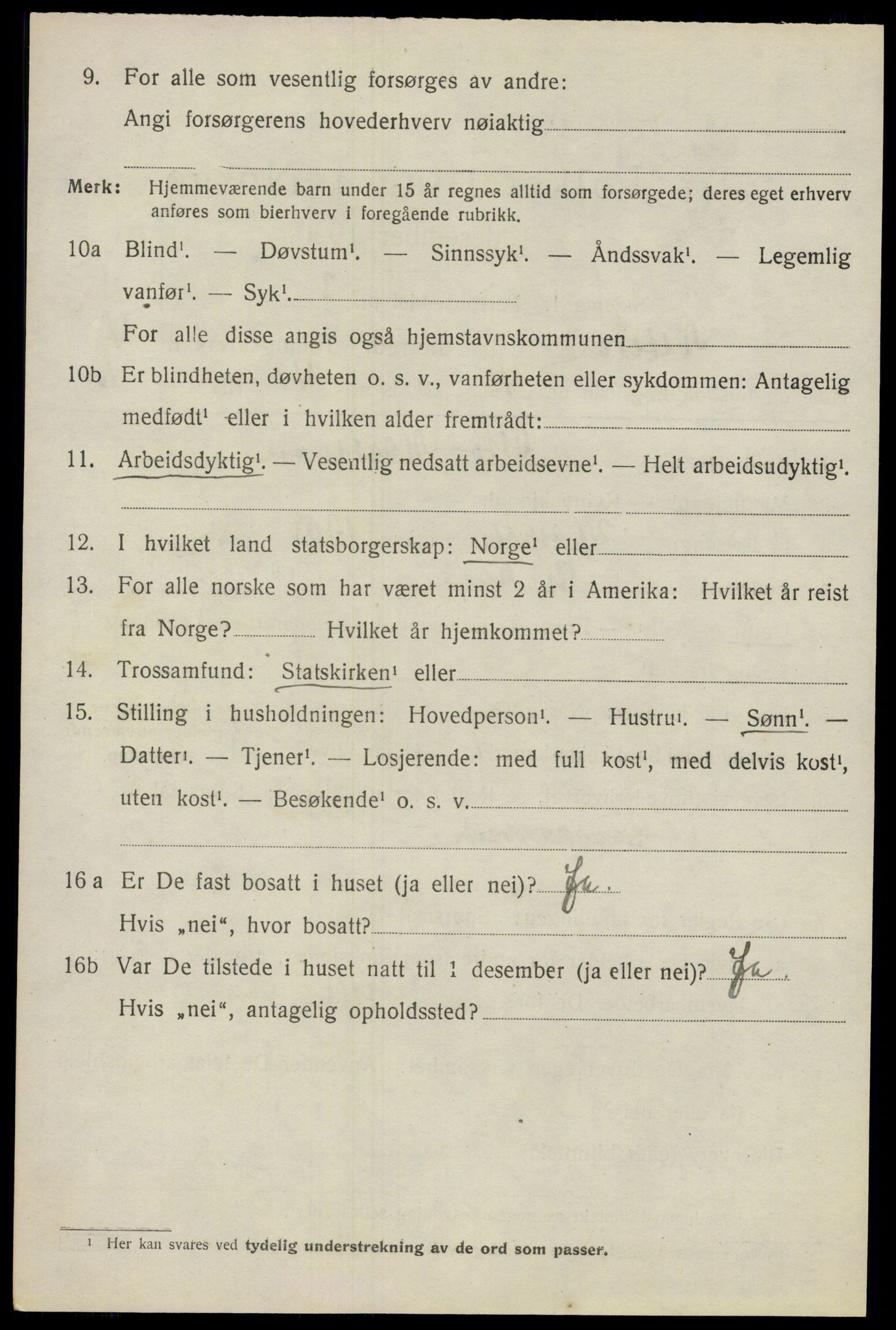 SAO, 1920 census for Nittedal, 1920, p. 5549