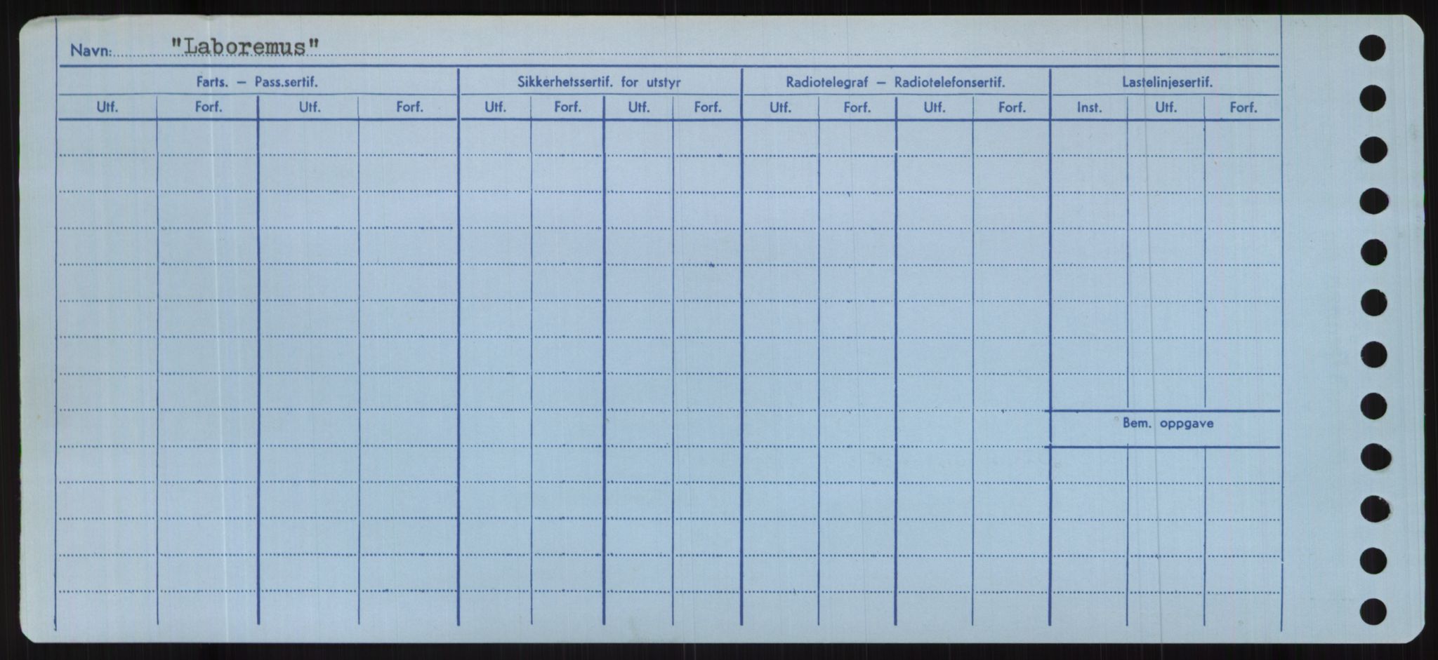 Sjøfartsdirektoratet med forløpere, Skipsmålingen, AV/RA-S-1627/H/Hc/L0001: Lektere, A-Y, p. 274