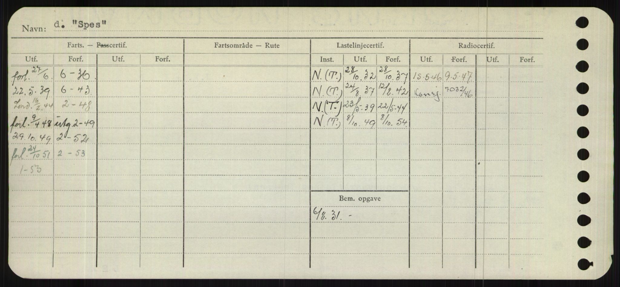 Sjøfartsdirektoratet med forløpere, Skipsmålingen, AV/RA-S-1627/H/Hb/L0004: Fartøy, O-S, p. 412