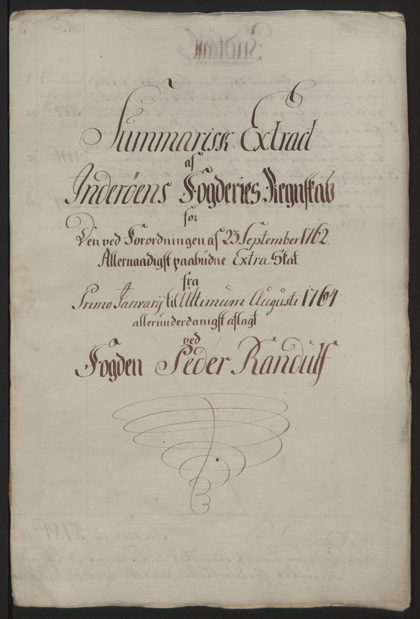 Rentekammeret inntil 1814, Reviderte regnskaper, Fogderegnskap, RA/EA-4092/R63/L4420: Ekstraskatten Inderøy, 1762-1772, p. 82