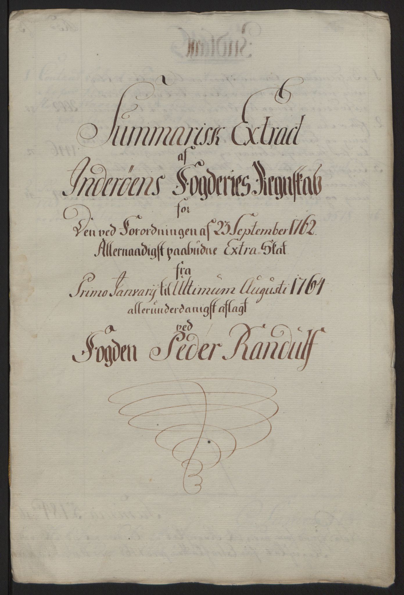 Rentekammeret inntil 1814, Reviderte regnskaper, Fogderegnskap, AV/RA-EA-4092/R63/L4420: Ekstraskatten Inderøy, 1762-1772, p. 82