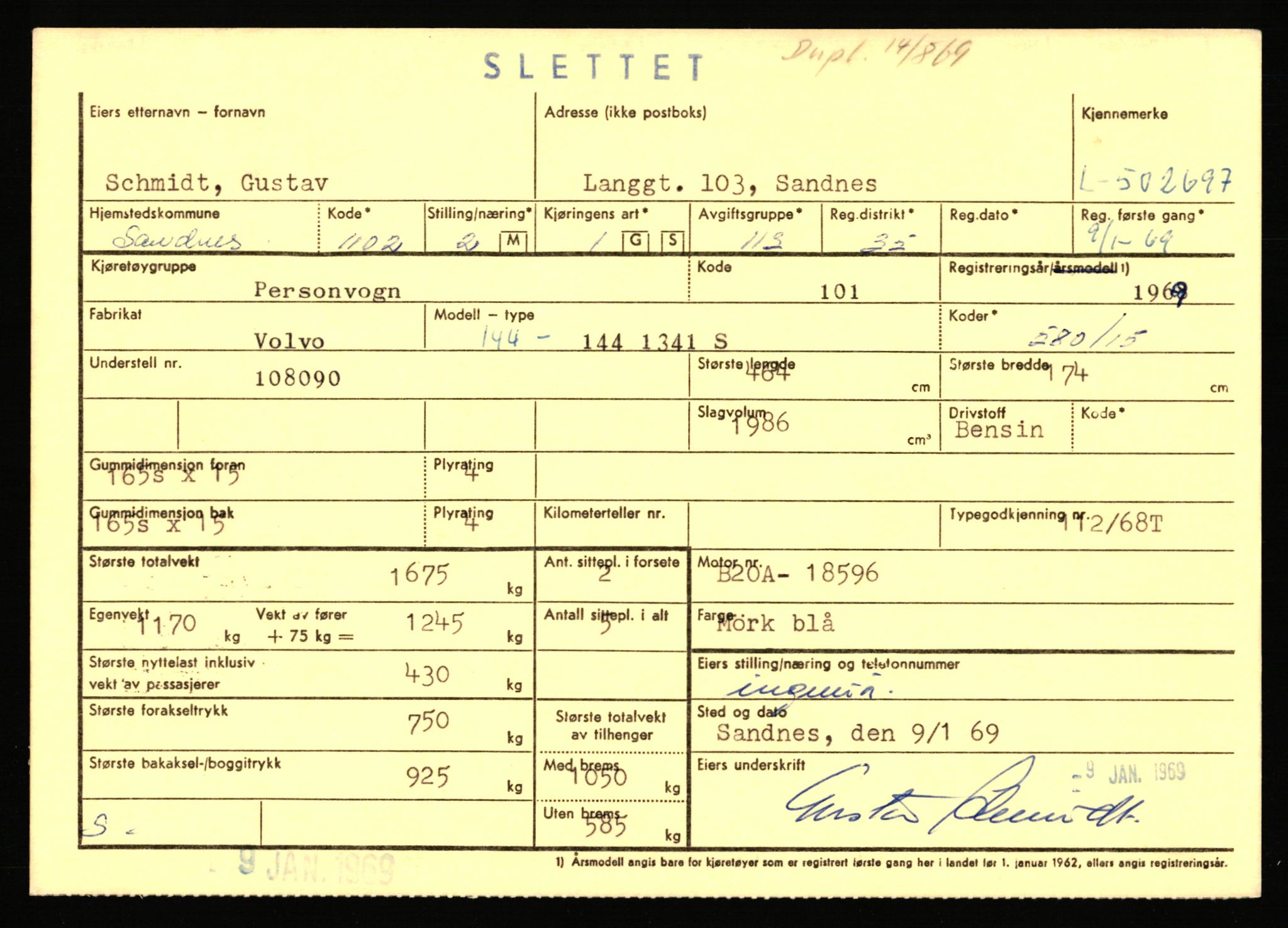 Stavanger trafikkstasjon, AV/SAST-A-101942/0/F/L0077: L-500000 - L-502999, 1930-1971, p. 2013