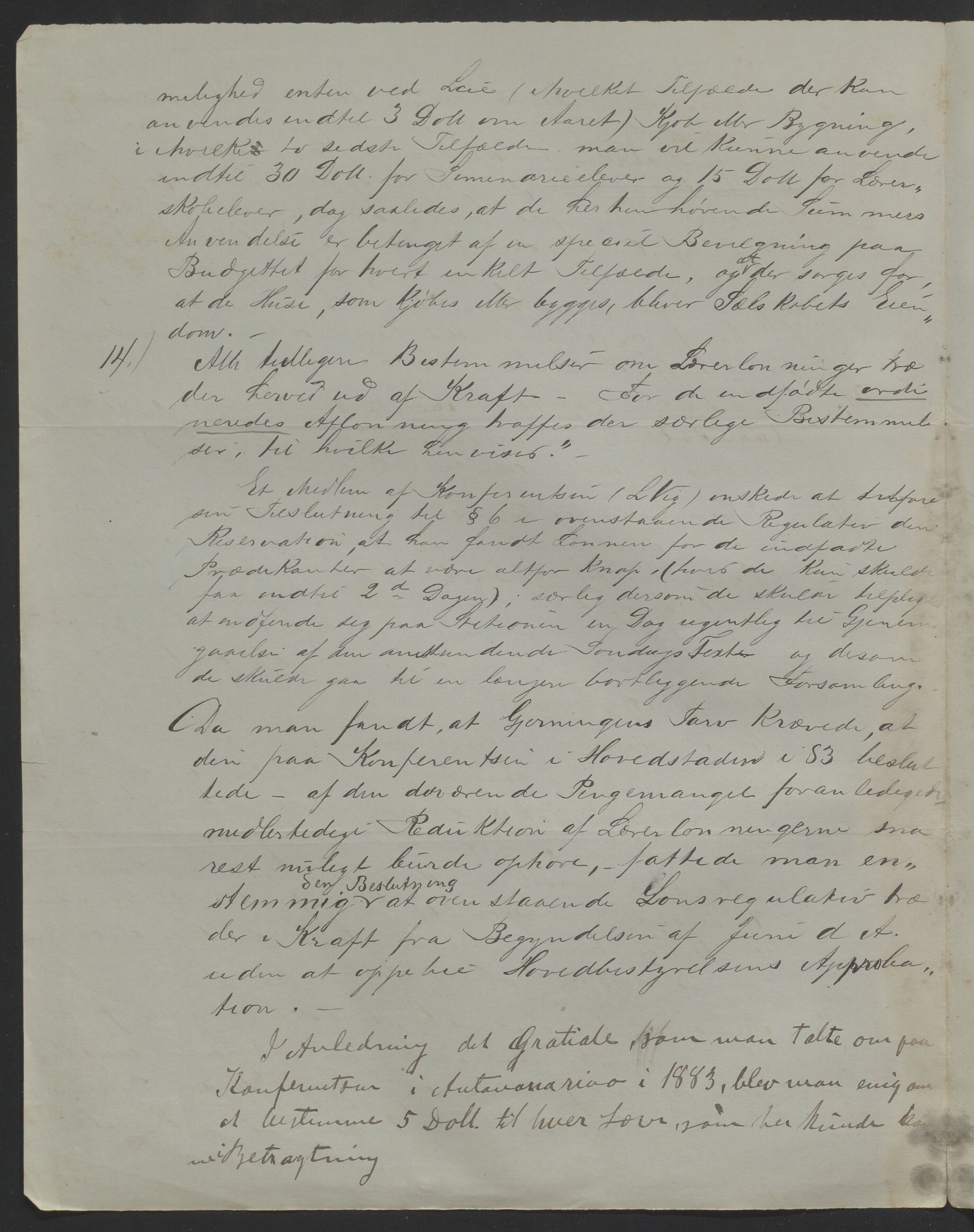 Det Norske Misjonsselskap - hovedadministrasjonen, VID/MA-A-1045/D/Da/Daa/L0036/0009: Konferansereferat og årsberetninger / Konferansereferat fra Madagaskar Innland., 1885