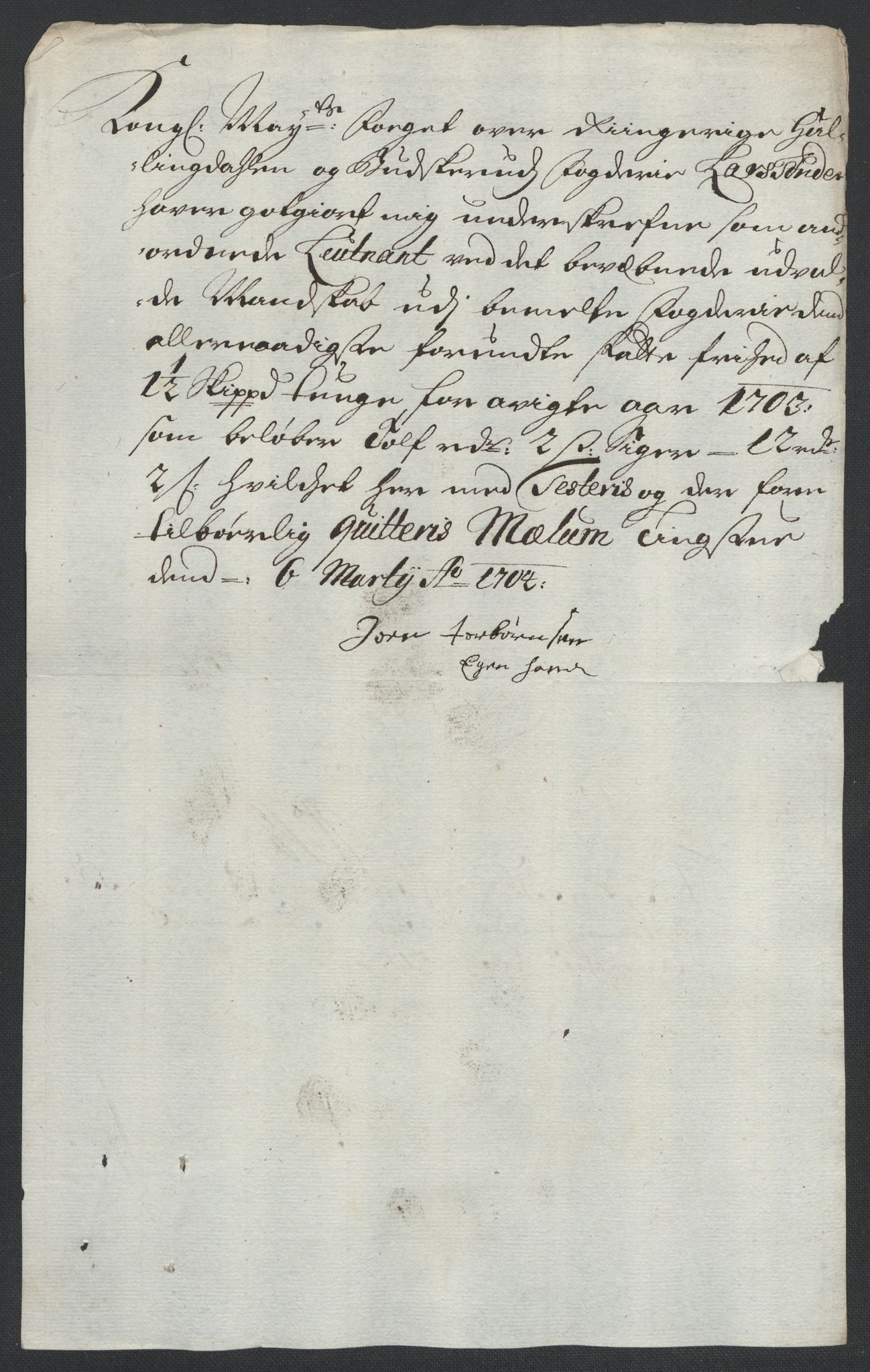 Rentekammeret inntil 1814, Reviderte regnskaper, Fogderegnskap, RA/EA-4092/R22/L1461: Fogderegnskap Ringerike, Hallingdal og Buskerud, 1703, p. 234