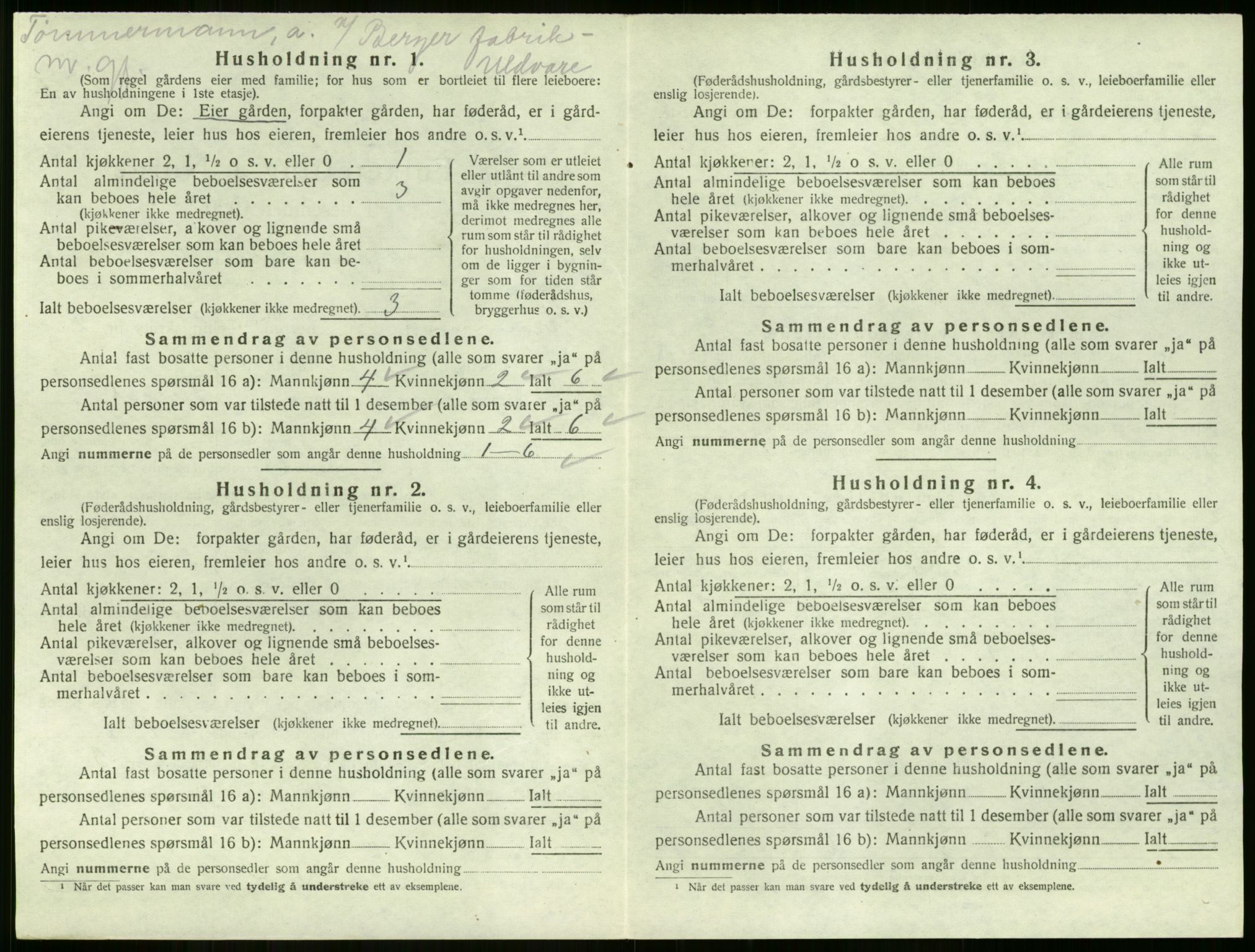 SAKO, 1920 census for Strømm, 1920, p. 150