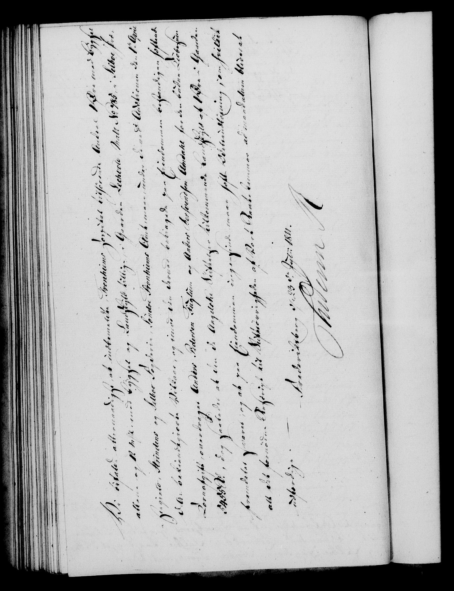 Rentekammeret, Kammerkanselliet, RA/EA-3111/G/Gf/Gfa/L0093: Norsk relasjons- og resolusjonsprotokoll (merket RK 52.93), 1811, p. 412