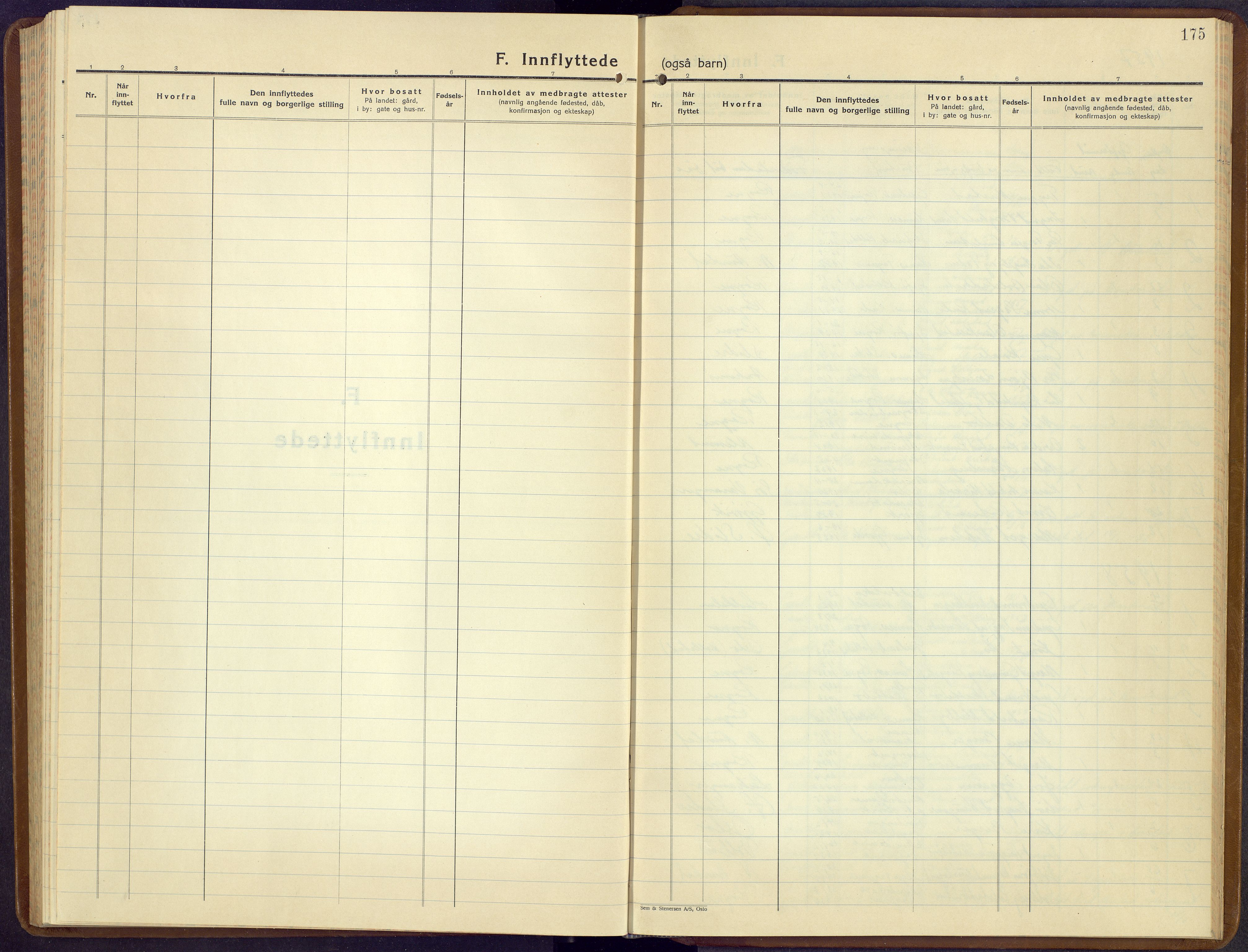 Øystre Slidre prestekontor, AV/SAH-PREST-138/H/Ha/Hab/L0011: Parish register (copy) no. 11, 1937-1966, p. 175