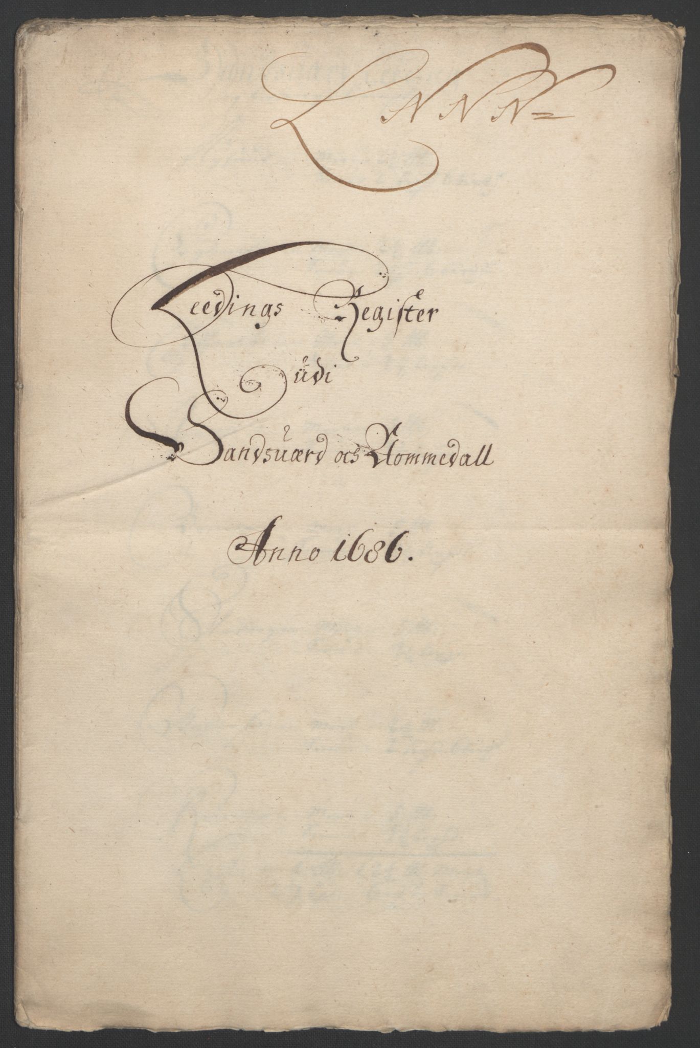 Rentekammeret inntil 1814, Reviderte regnskaper, Fogderegnskap, RA/EA-4092/R24/L1572: Fogderegnskap Numedal og Sandsvær, 1679-1686, p. 3