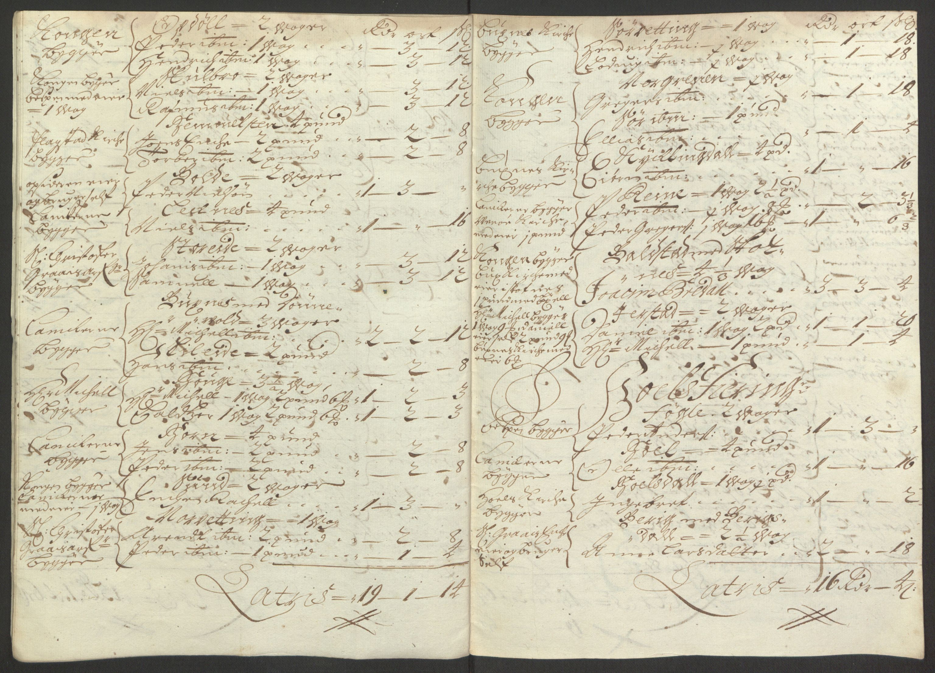 Rentekammeret inntil 1814, Reviderte regnskaper, Fogderegnskap, AV/RA-EA-4092/R67/L4675: Fogderegnskap Vesterålen, Andenes og Lofoten, 1691-1693, p. 54