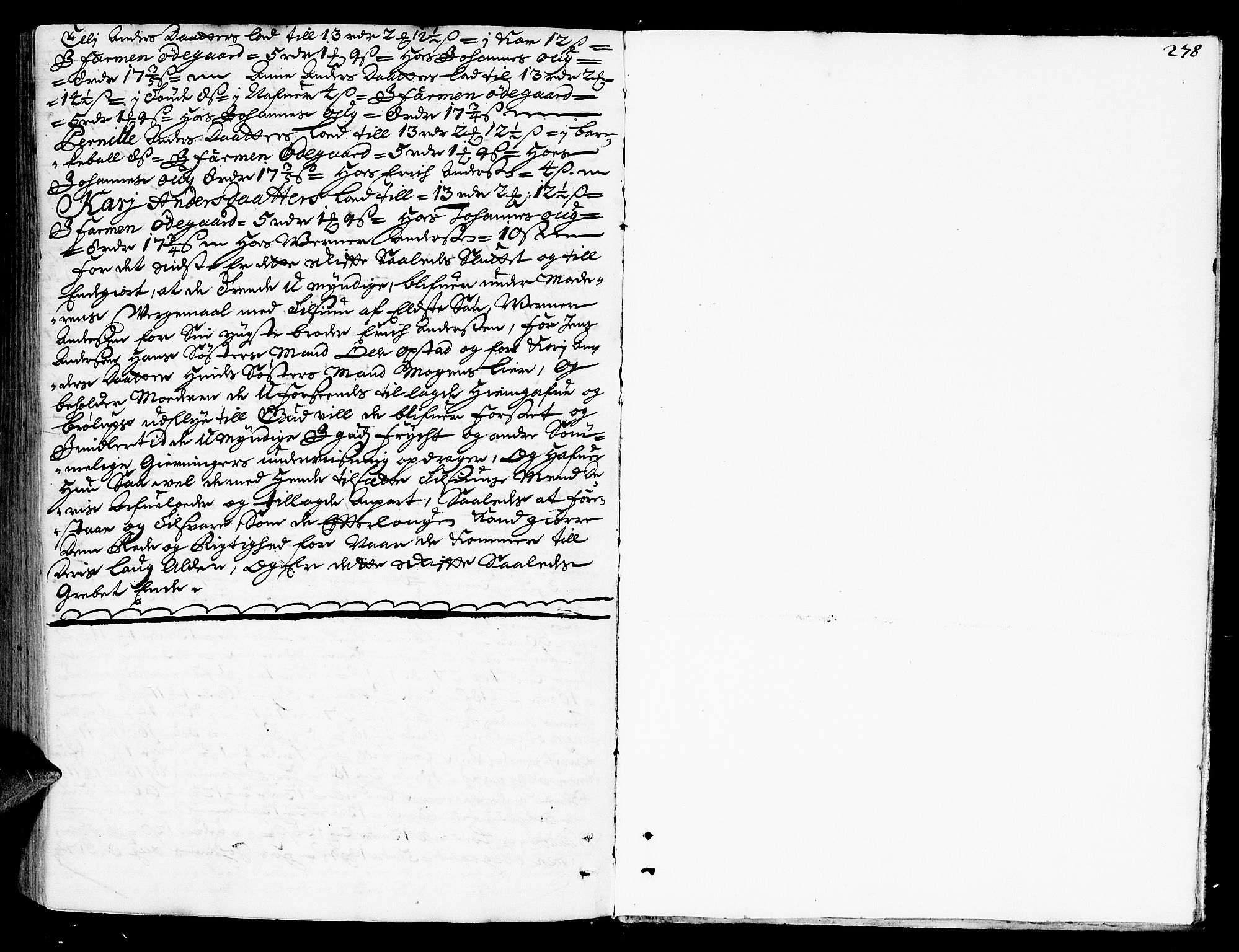 Hedemarken sorenskriveri, SAH/TING-034/J/Ja/L0002: Skifteprotokoll, 1693-1698, p. 277b-278a