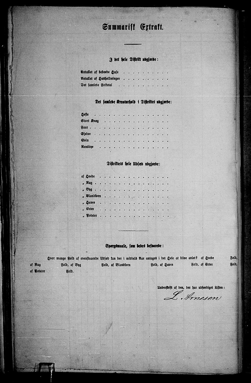 RA, 1865 census for Lom, 1865, p. 35