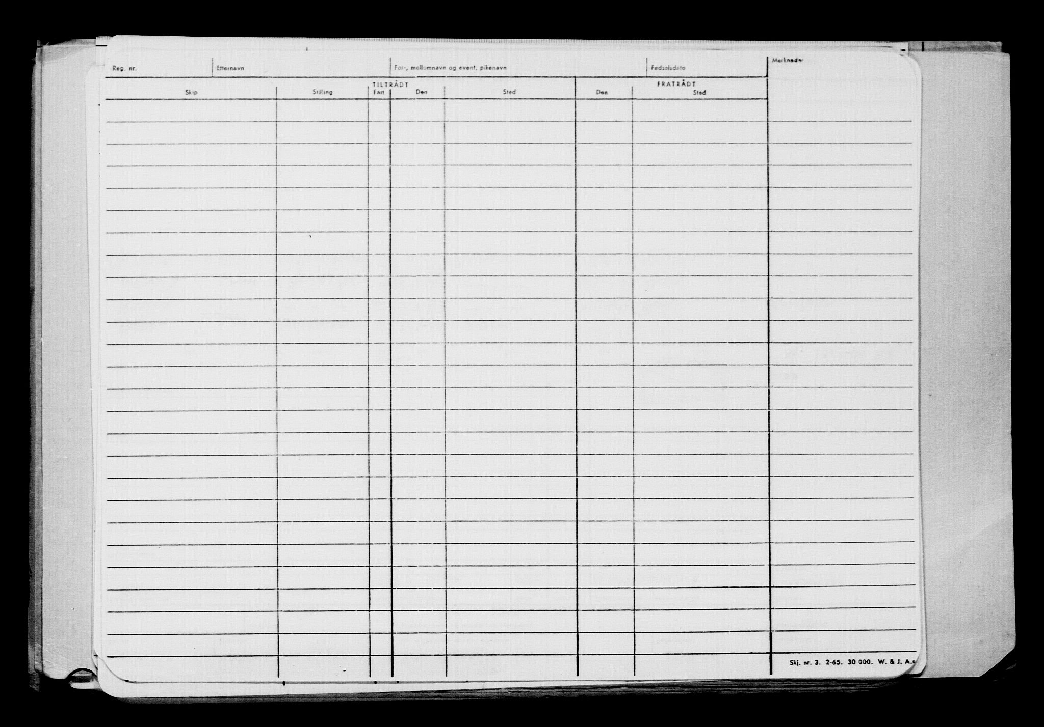 Direktoratet for sjømenn, AV/RA-S-3545/G/Gb/L0141: Hovedkort, 1916, p. 615