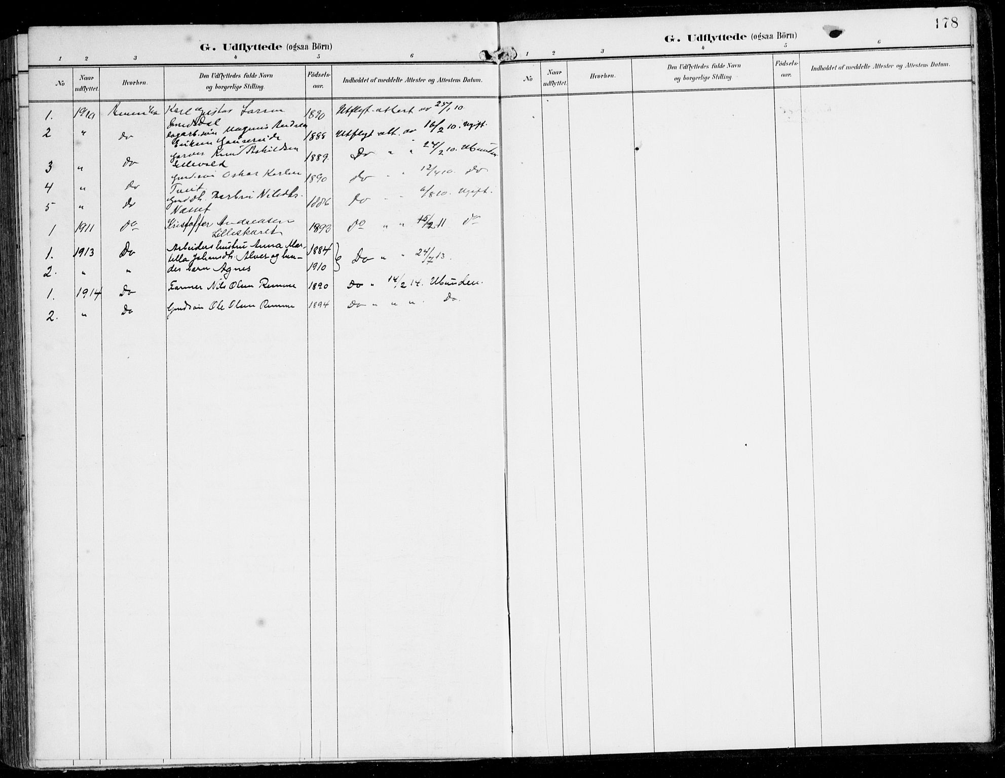 Alversund Sokneprestembete, SAB/A-73901/H/Ha/Haa/Haaa/L0003: Parish register (official) no. A 3, 1897-1926, p. 178