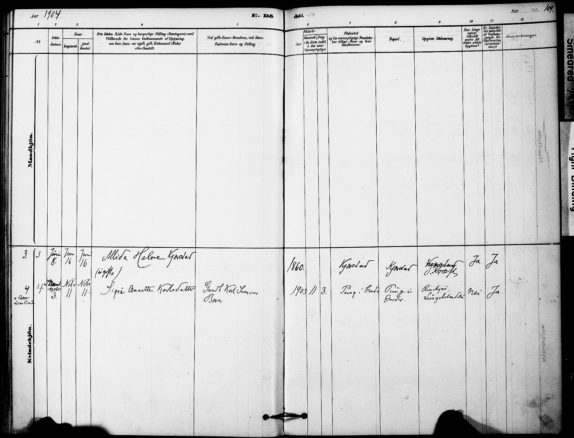 Vestby prestekontor Kirkebøker, SAO/A-10893/F/Fa/L0011: Parish register (official) no. I 11, 1878-1913, p. 109