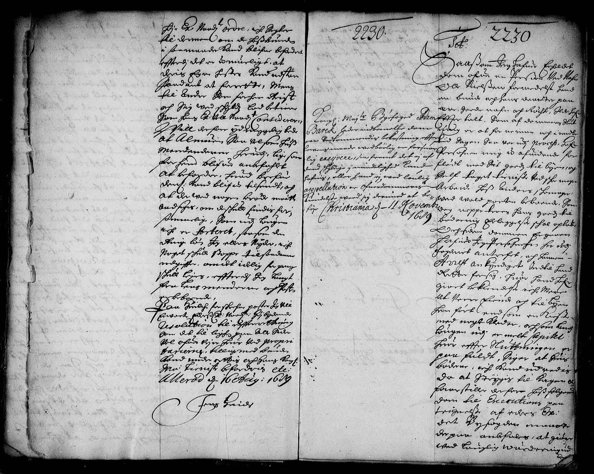 Stattholderembetet 1572-1771, AV/RA-EA-2870/Ae/L0007: Supplikasjons- og resolusjonsprotokoll, 1689-1691, p. 14-15