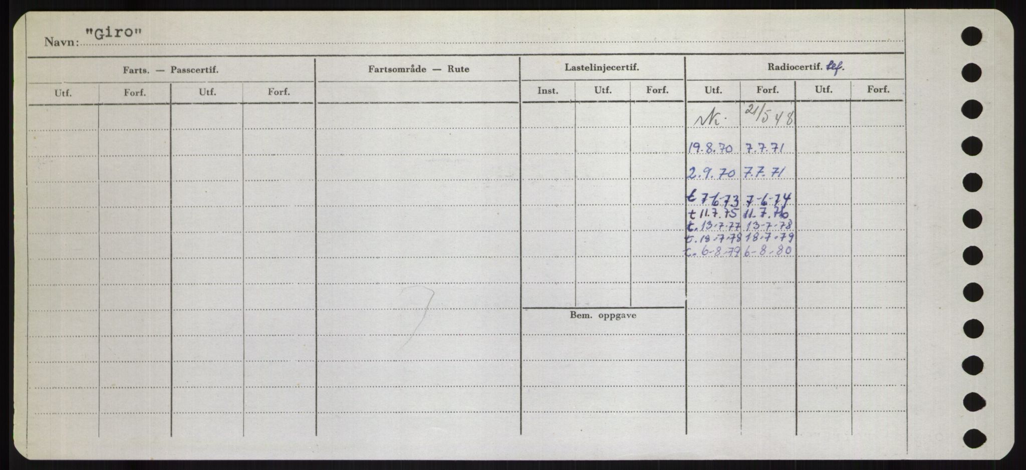 Sjøfartsdirektoratet med forløpere, Skipsmålingen, AV/RA-S-1627/H/Hd/L0012: Fartøy, G-Glø, p. 368