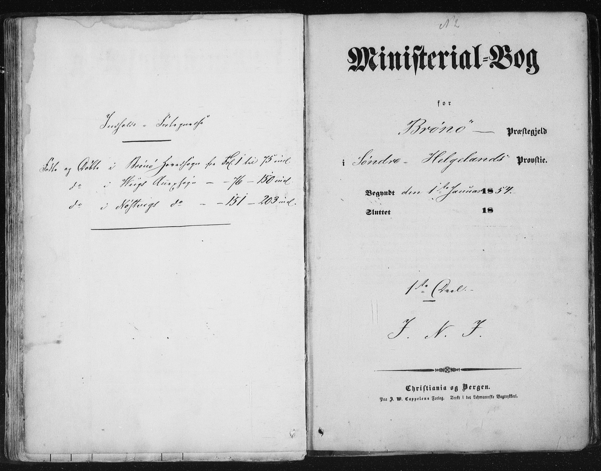 Ministerialprotokoller, klokkerbøker og fødselsregistre - Nordland, AV/SAT-A-1459/813/L0198: Parish register (official) no. 813A08, 1834-1874