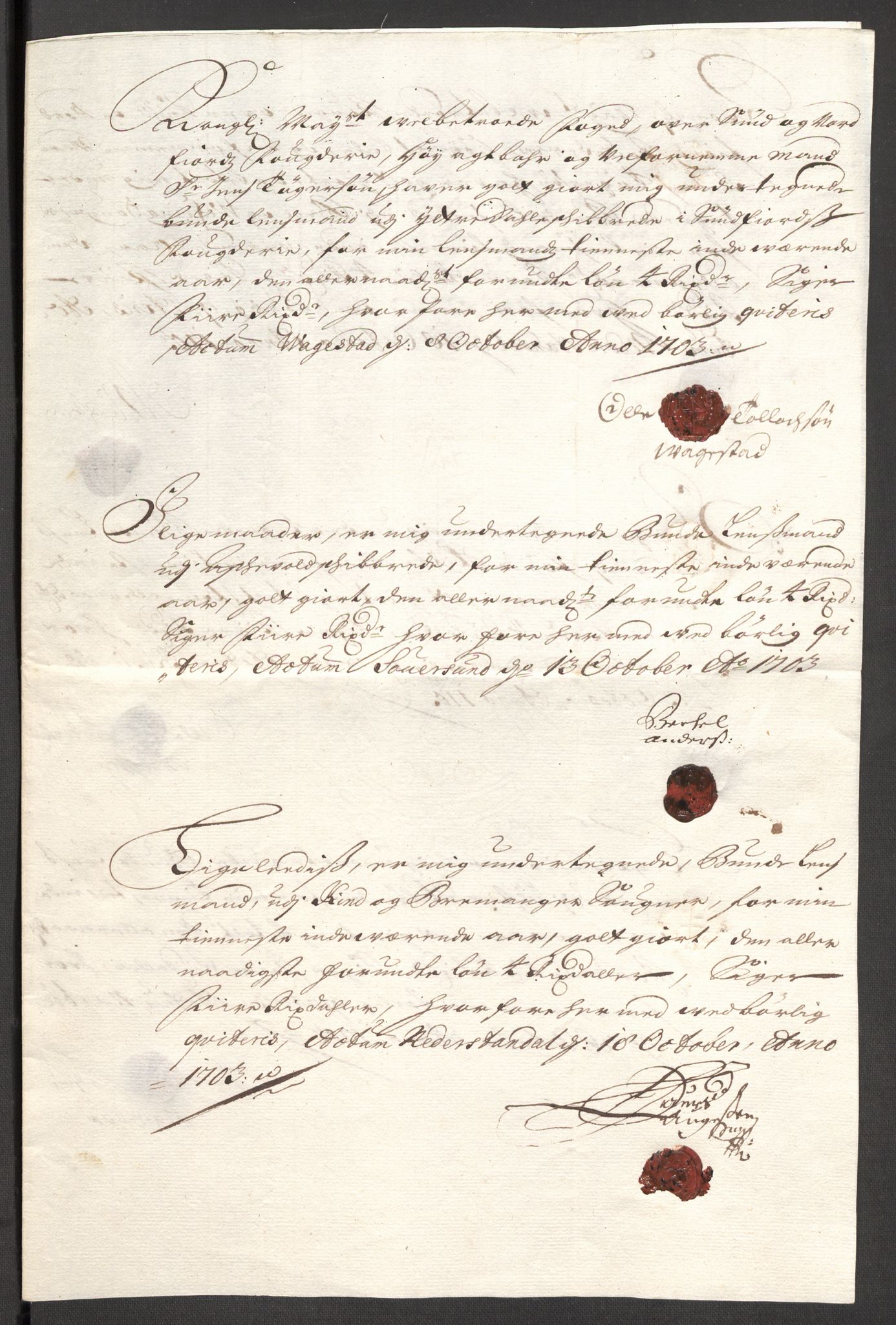 Rentekammeret inntil 1814, Reviderte regnskaper, Fogderegnskap, AV/RA-EA-4092/R53/L3427: Fogderegnskap Sunn- og Nordfjord, 1703, p. 263