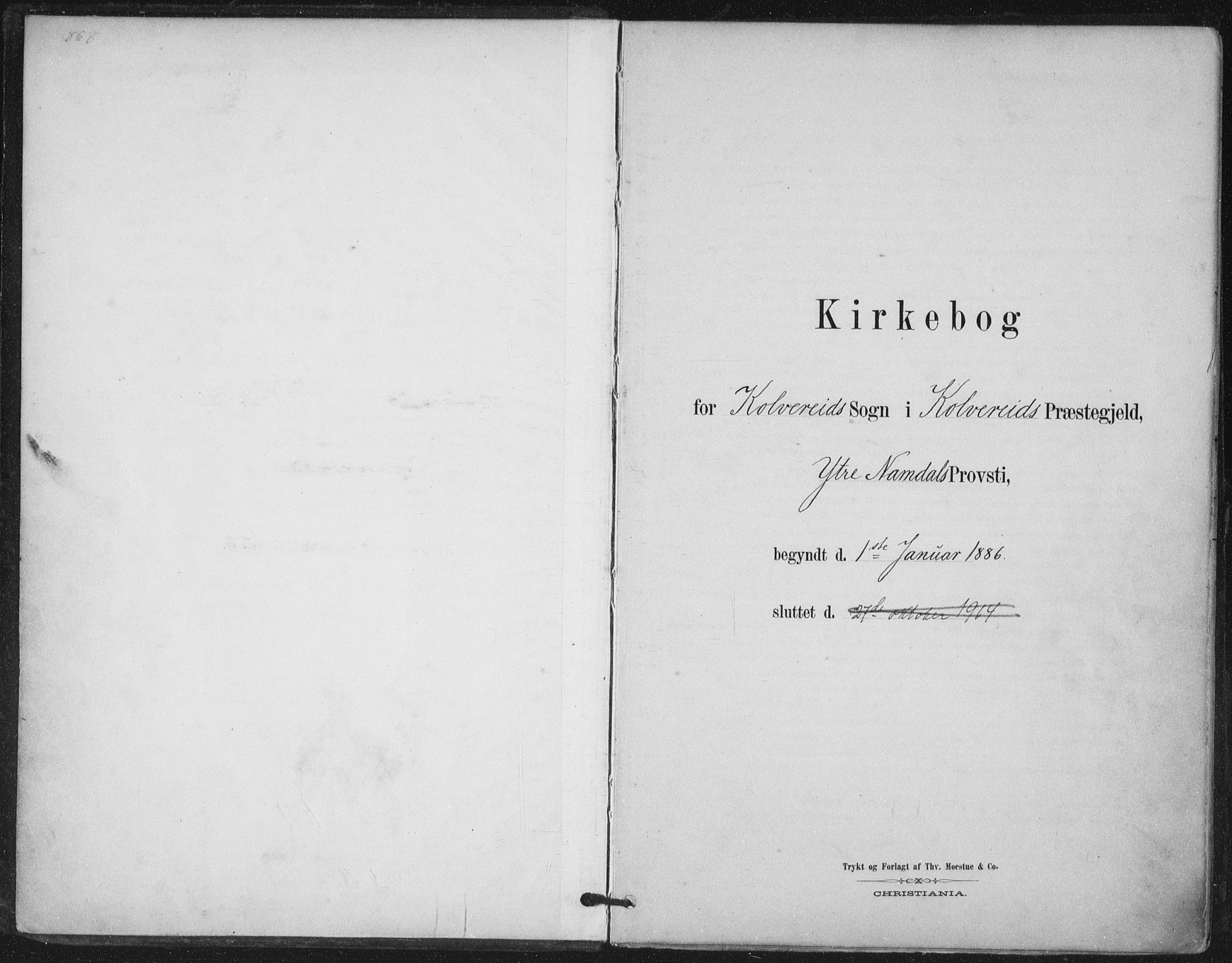 Ministerialprotokoller, klokkerbøker og fødselsregistre - Nord-Trøndelag, SAT/A-1458/780/L0644: Parish register (official) no. 780A08, 1886-1903