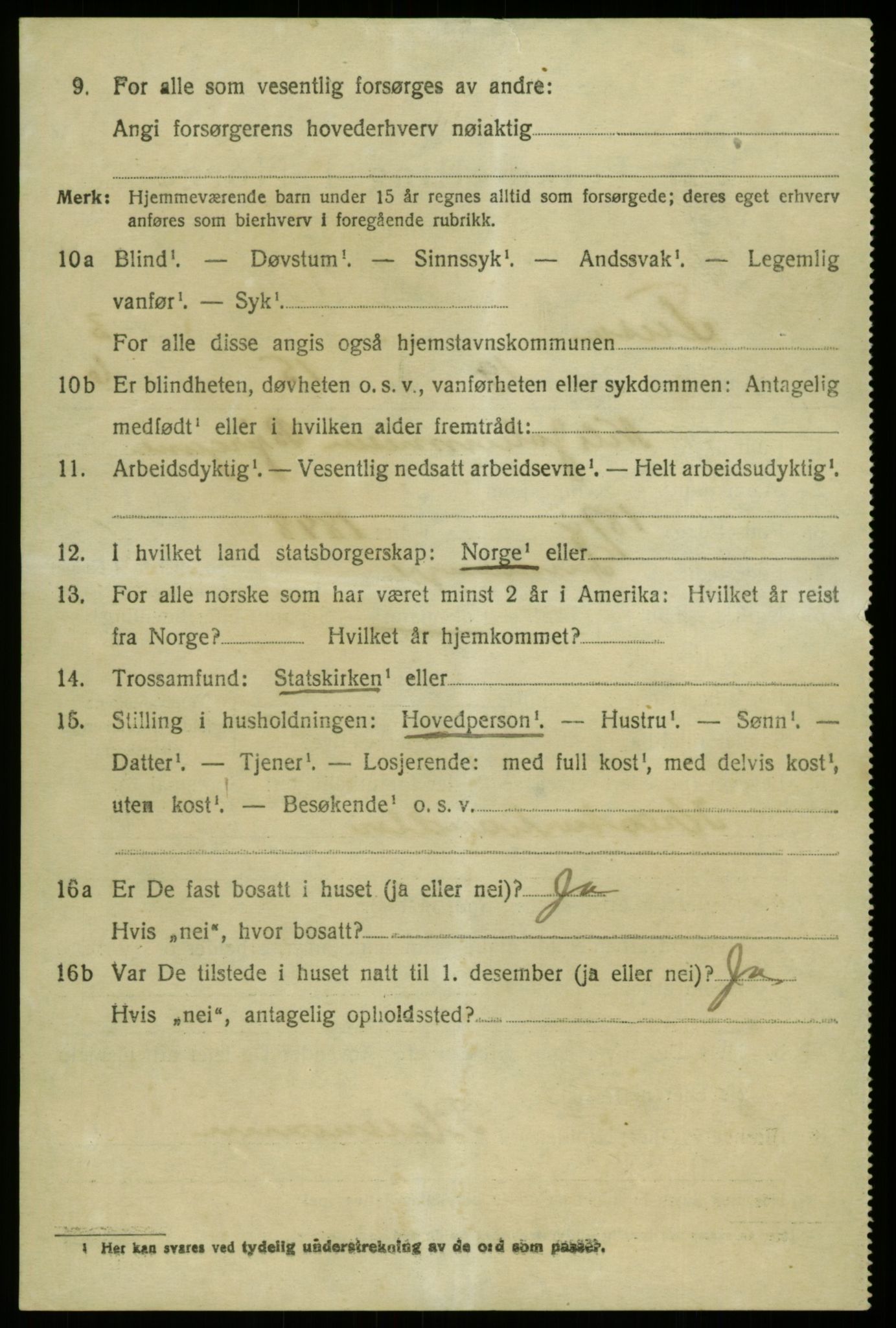 SAB, 1920 census for Fusa, 1920, p. 1544