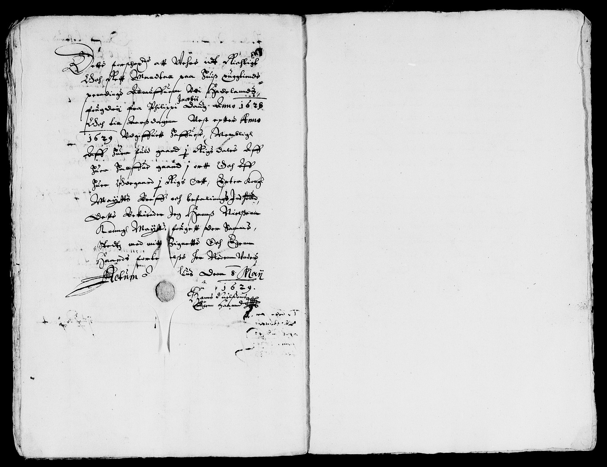 Rentekammeret inntil 1814, Reviderte regnskaper, Lensregnskaper, AV/RA-EA-5023/R/Rb/Rba/L0098: Akershus len, 1629-1630