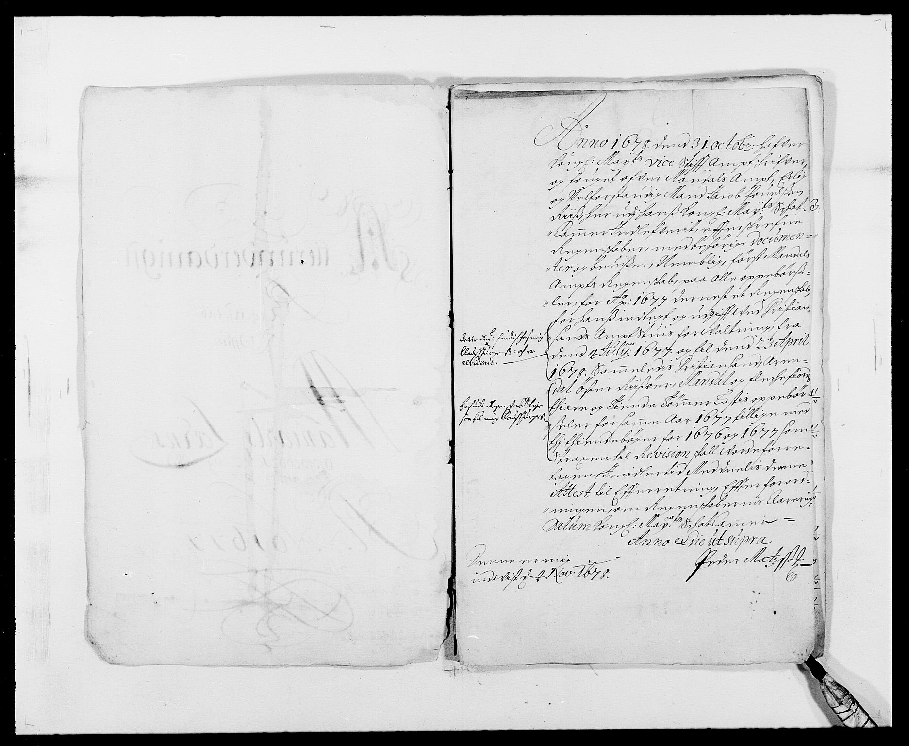 Rentekammeret inntil 1814, Reviderte regnskaper, Fogderegnskap, RA/EA-4092/R42/L2540: Mandal fogderi, 1676-1680, p. 49