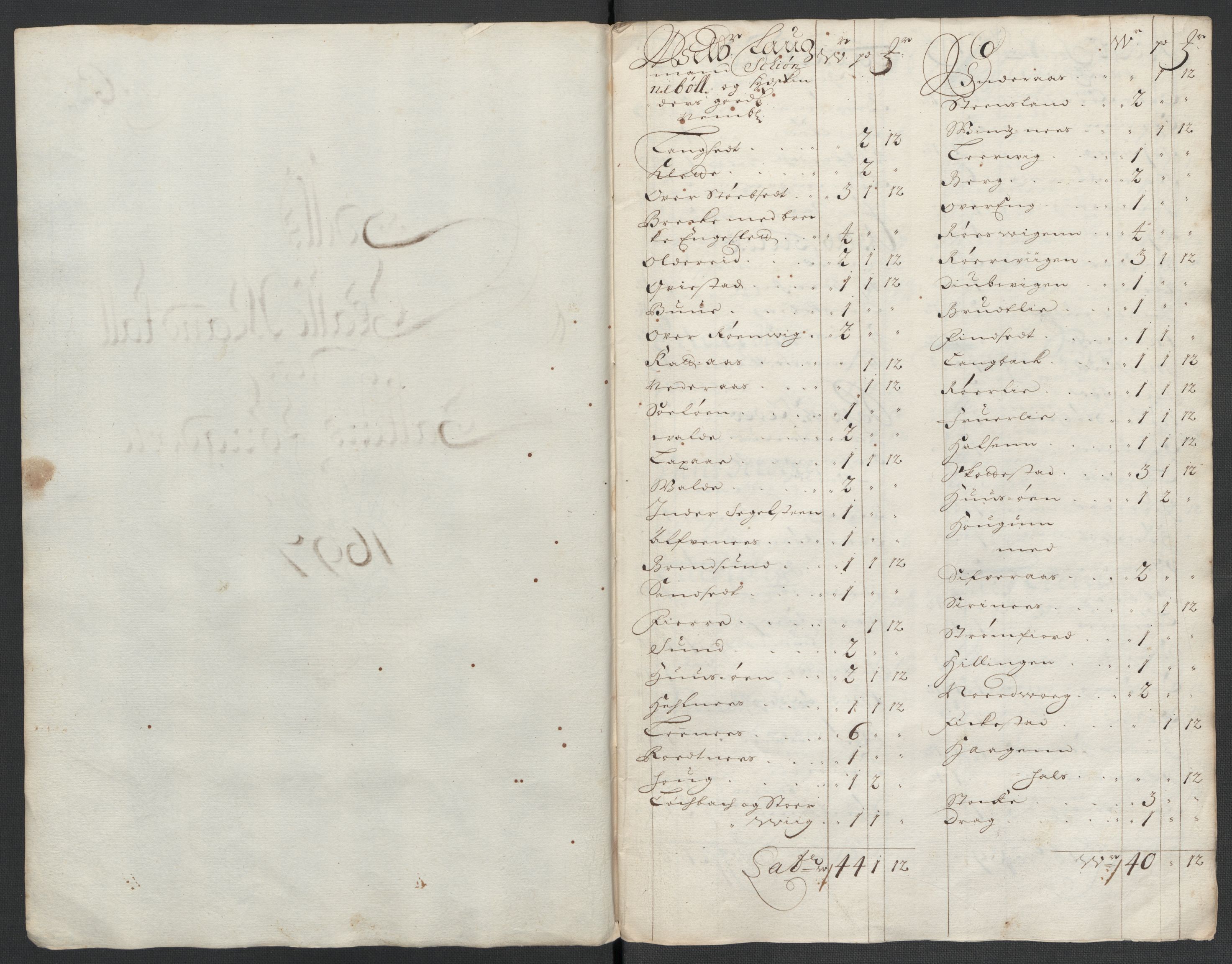 Rentekammeret inntil 1814, Reviderte regnskaper, Fogderegnskap, RA/EA-4092/R66/L4579: Fogderegnskap Salten, 1697-1700, p. 48