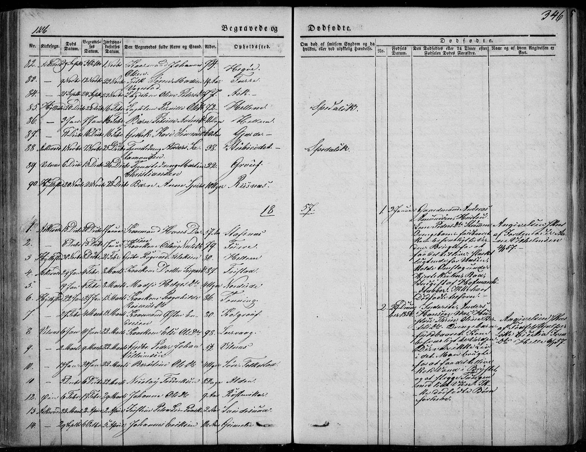 Askvoll sokneprestembete, SAB/A-79501/H/Haa/Haaa/L0011/0002: Parish register (official) no. A 11 II, 1845-1878, p. 346