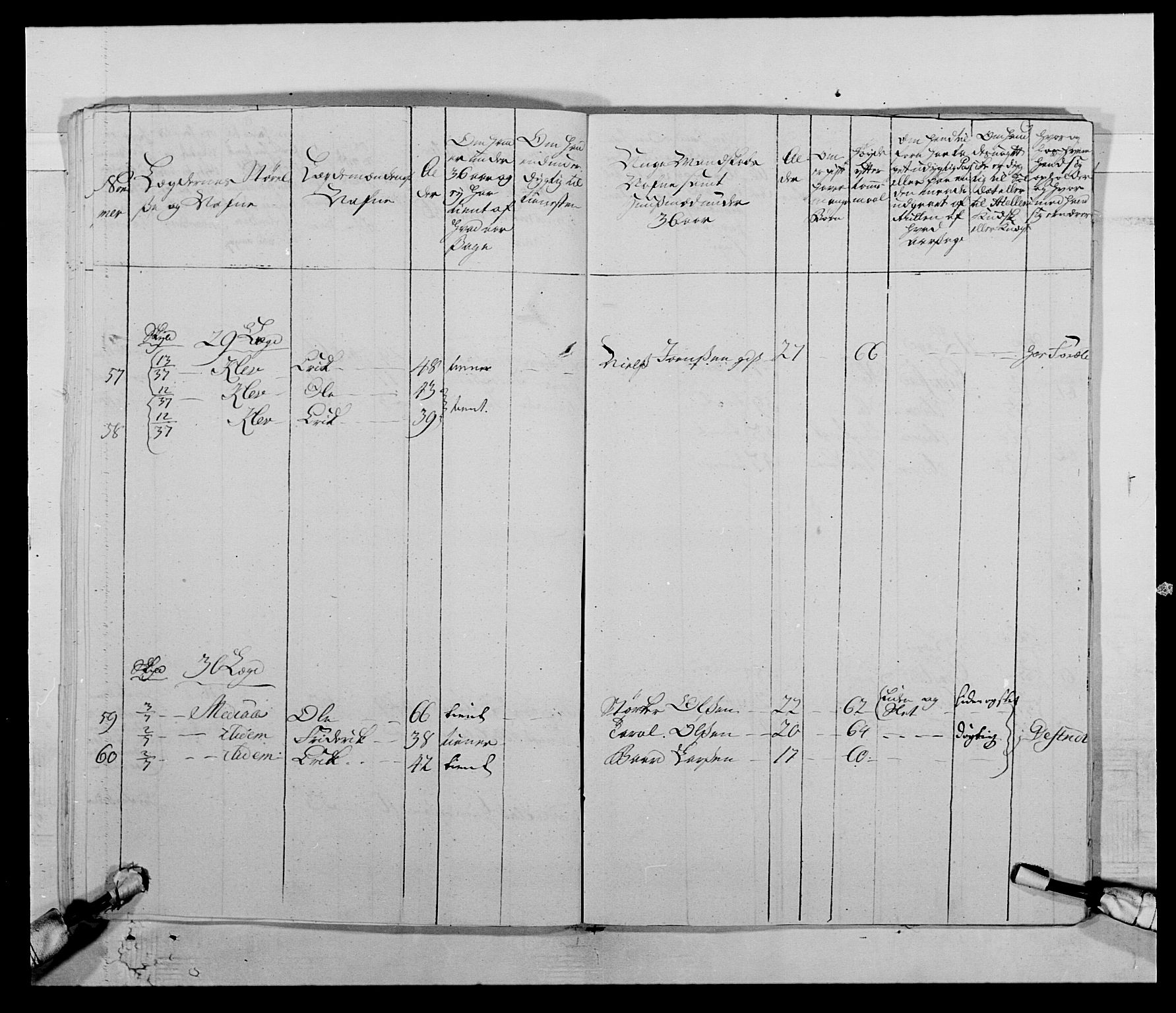 Kommanderende general (KG I) med Det norske krigsdirektorium, AV/RA-EA-5419/E/Ea/L0511: 1. Trondheimske regiment, 1767, p. 133