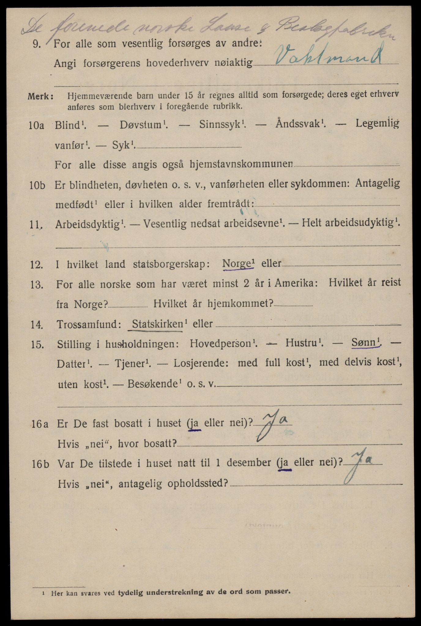 SAST, 1920 census for Stavanger, 1920, p. 106793