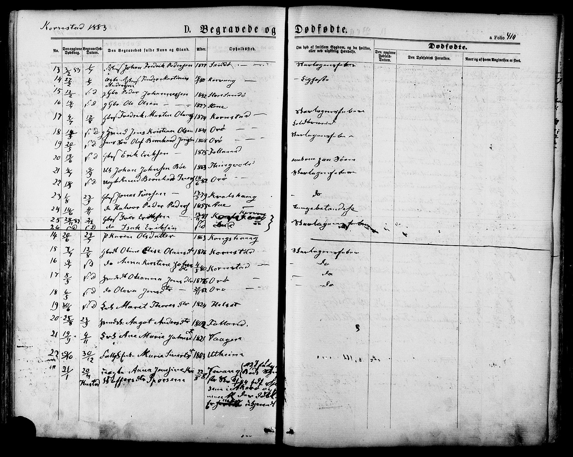 Ministerialprotokoller, klokkerbøker og fødselsregistre - Møre og Romsdal, AV/SAT-A-1454/568/L0806: Parish register (official) no. 568A12 /2, 1878-1884, p. 410