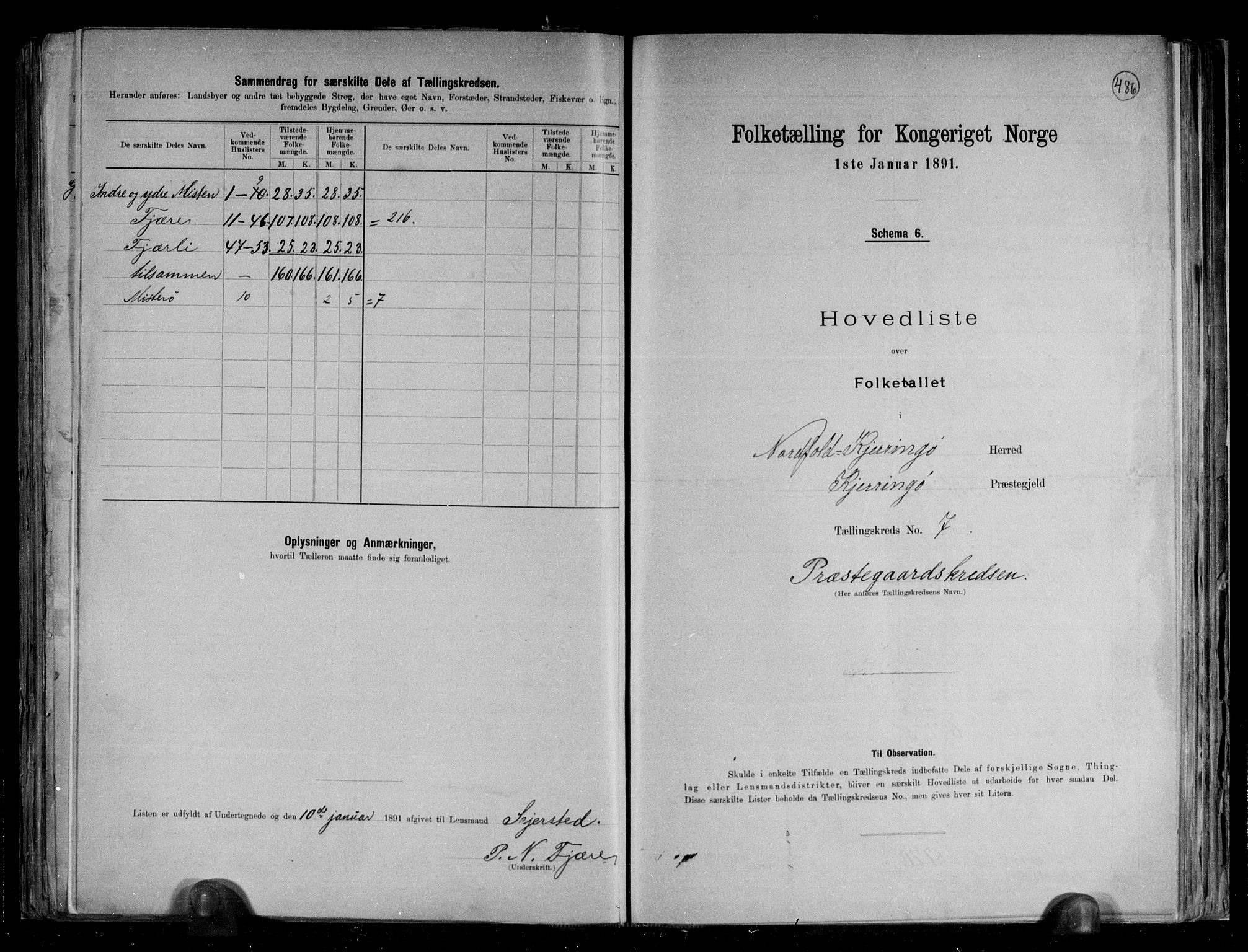 RA, 1891 census for 1846 Nordfold-Kjerringøy, 1891, p. 22