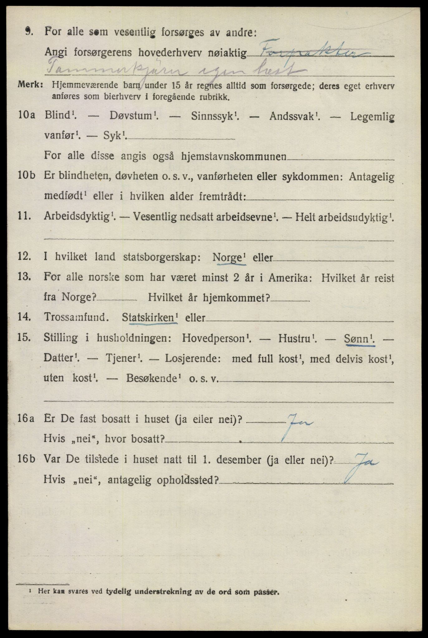 SAO, 1920 census for Nannestad, 1920, p. 7495