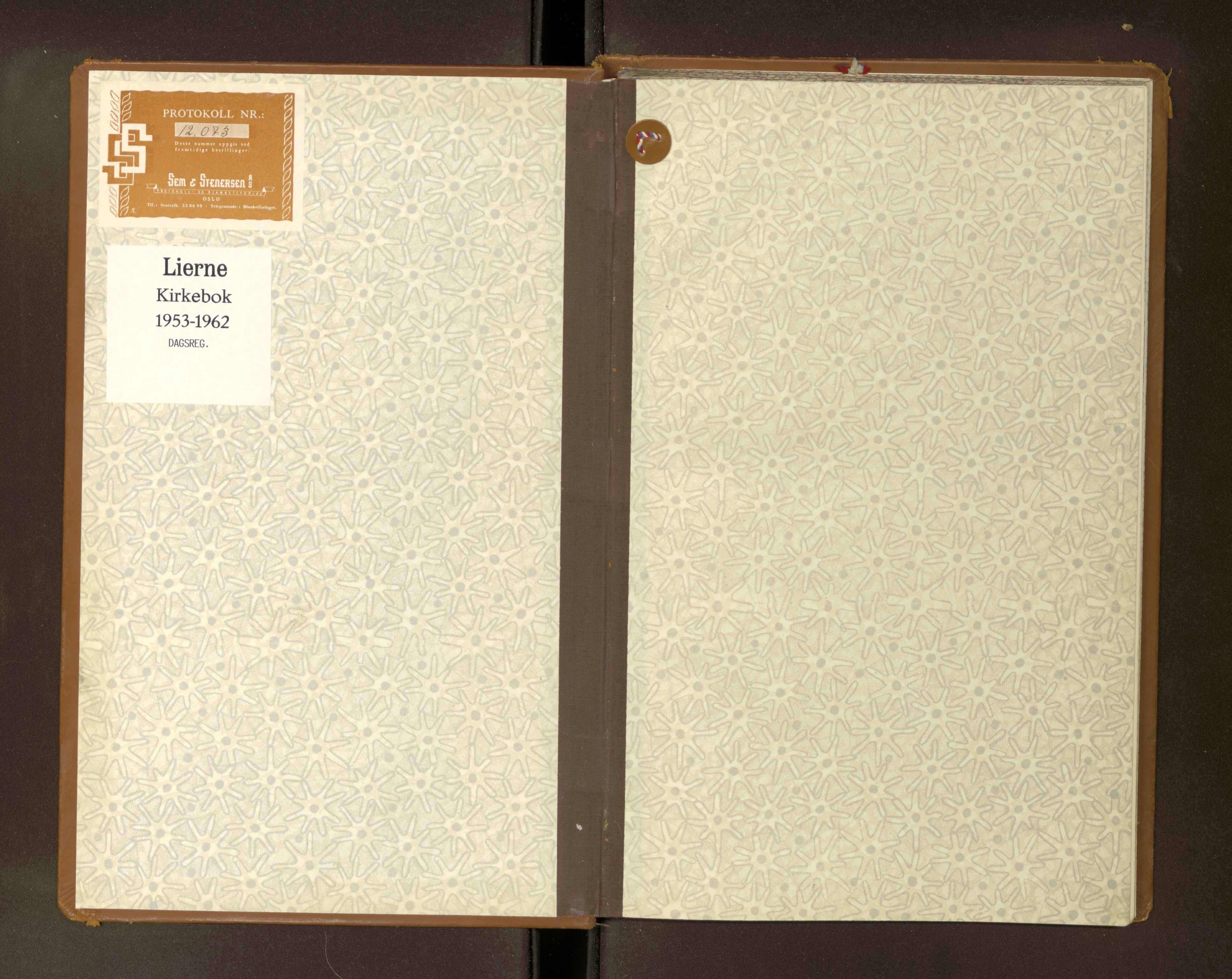 Ministerialprotokoller, klokkerbøker og fødselsregistre - Nord-Trøndelag, AV/SAT-A-1458/755/L0496: Diary records no. 755---, 1953-1962