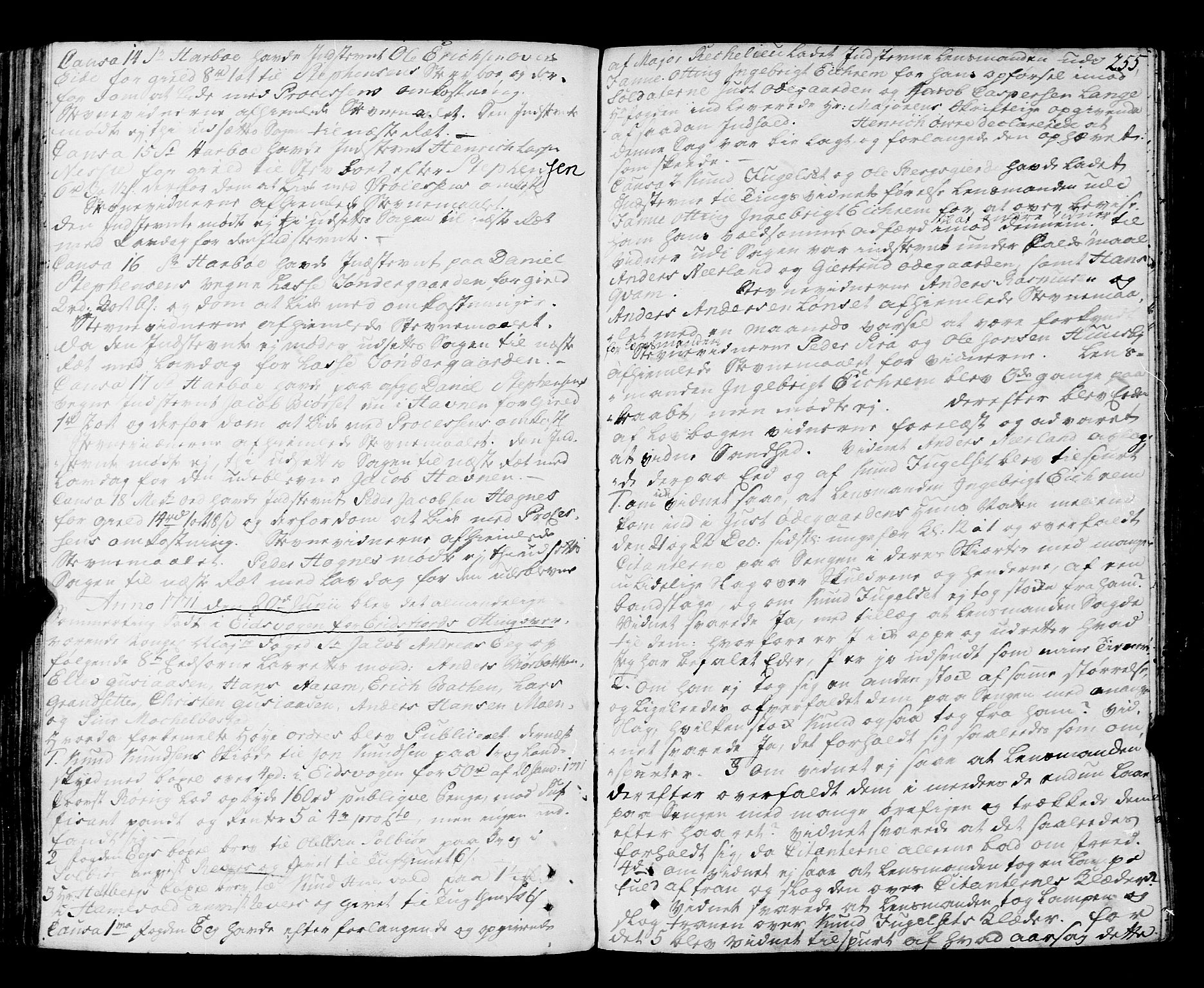Romsdal sorenskriveri, SAT/A-4149/1/1/1A/L0015: Tingbok, 1765-1775, p. 254b-255a