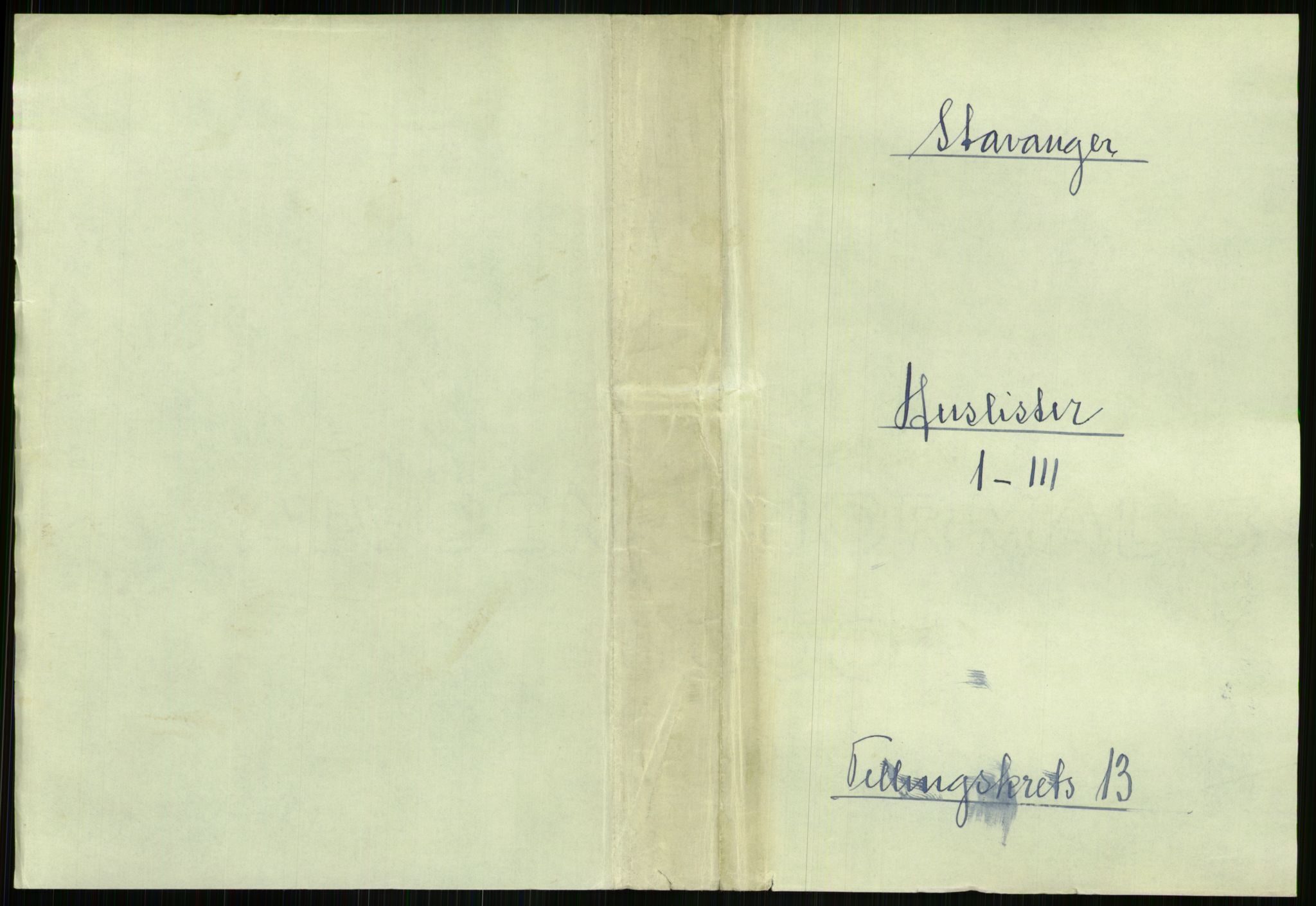 RA, 1891 census for 1103 Stavanger, 1891, p. 2349