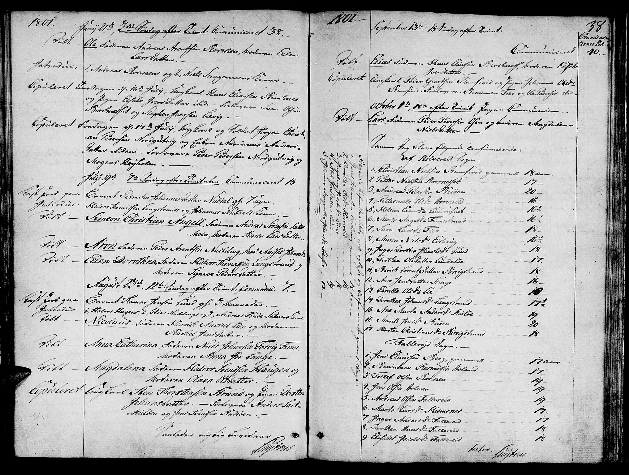 Ministerialprotokoller, klokkerbøker og fødselsregistre - Nord-Trøndelag, SAT/A-1458/780/L0633: Parish register (official) no. 780A02 /1, 1787-1814, p. 38