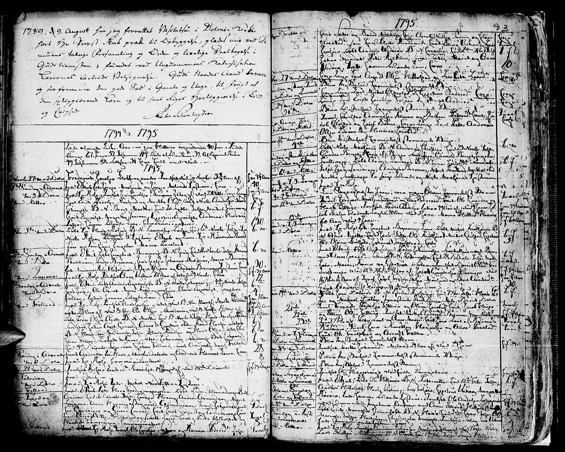 Ministerialprotokoller, klokkerbøker og fødselsregistre - Sør-Trøndelag, SAT/A-1456/634/L0526: Parish register (official) no. 634A02, 1775-1818, p. 93