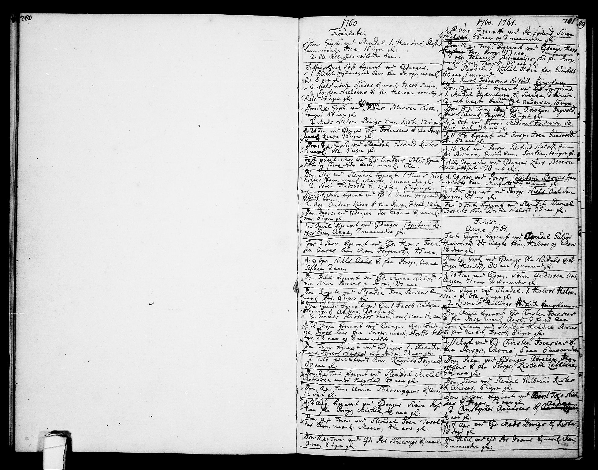 Eidanger kirkebøker, SAKO/A-261/F/Fa/L0005: Parish register (official) no. 5, 1760-1764, p. 281