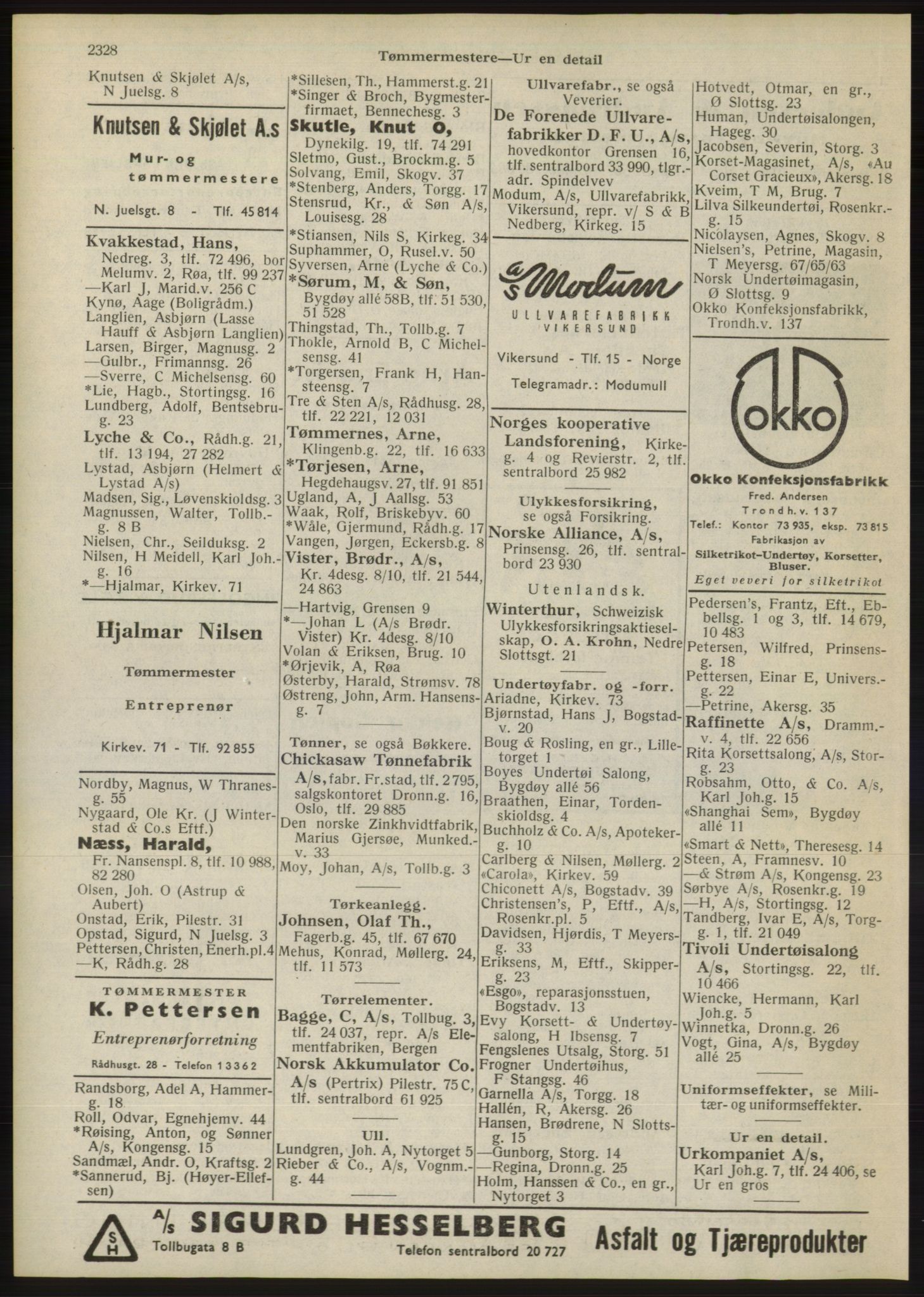 Kristiania/Oslo adressebok, PUBL/-, 1946, p. 2328