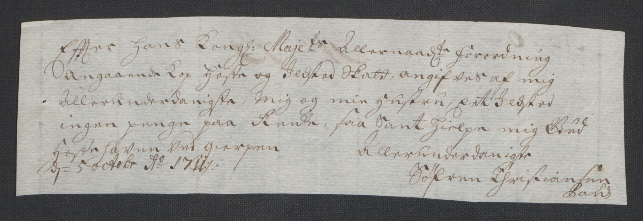 Rentekammeret inntil 1814, Reviderte regnskaper, Fogderegnskap, AV/RA-EA-4092/R36/L2120: Fogderegnskap Øvre og Nedre Telemark og Bamble, 1711, p. 207