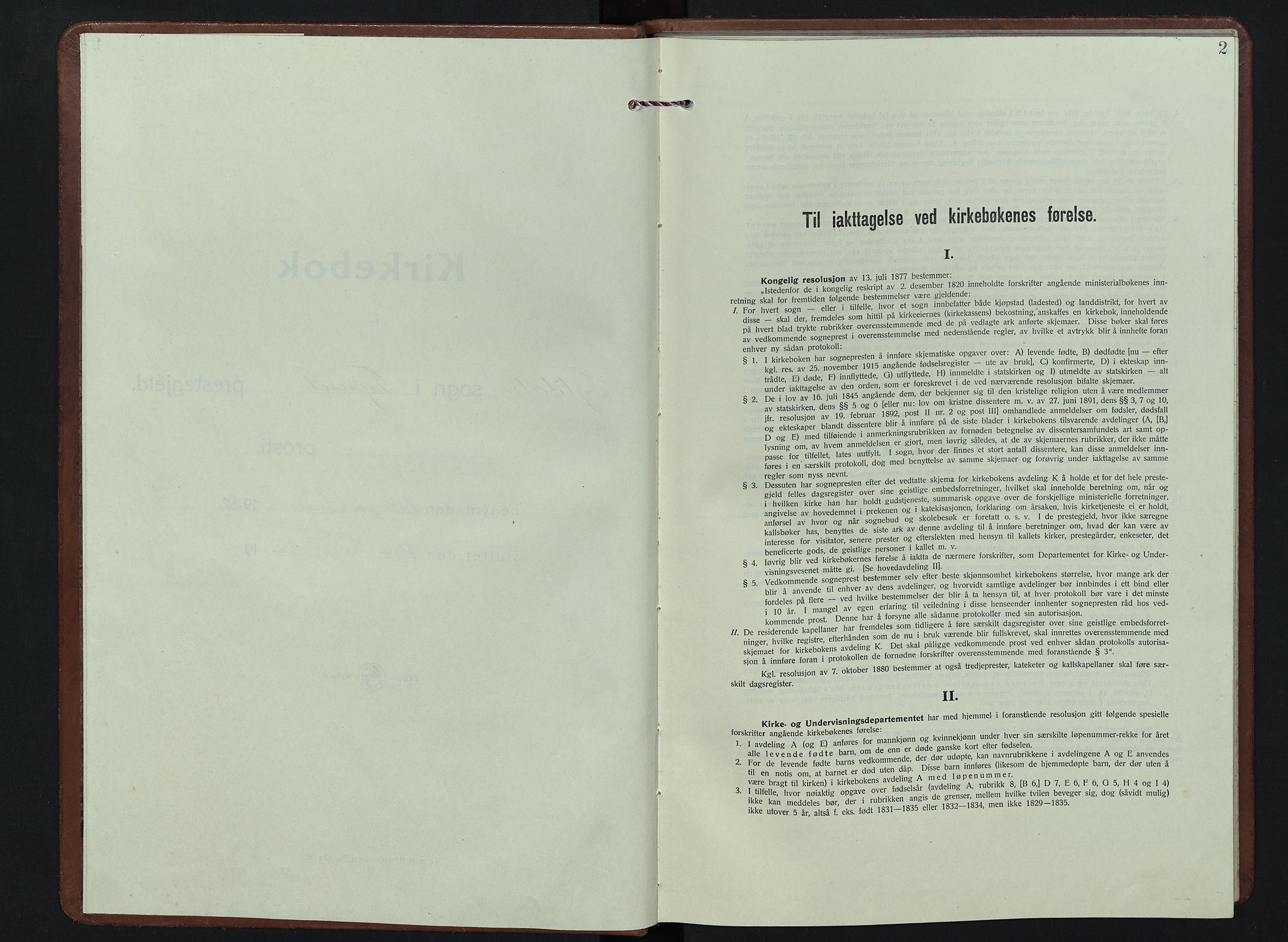 Tynset prestekontor, SAH/PREST-058/H/Ha/Hab/L0013: Parish register (copy) no. 13, 1930-1946, p. 2