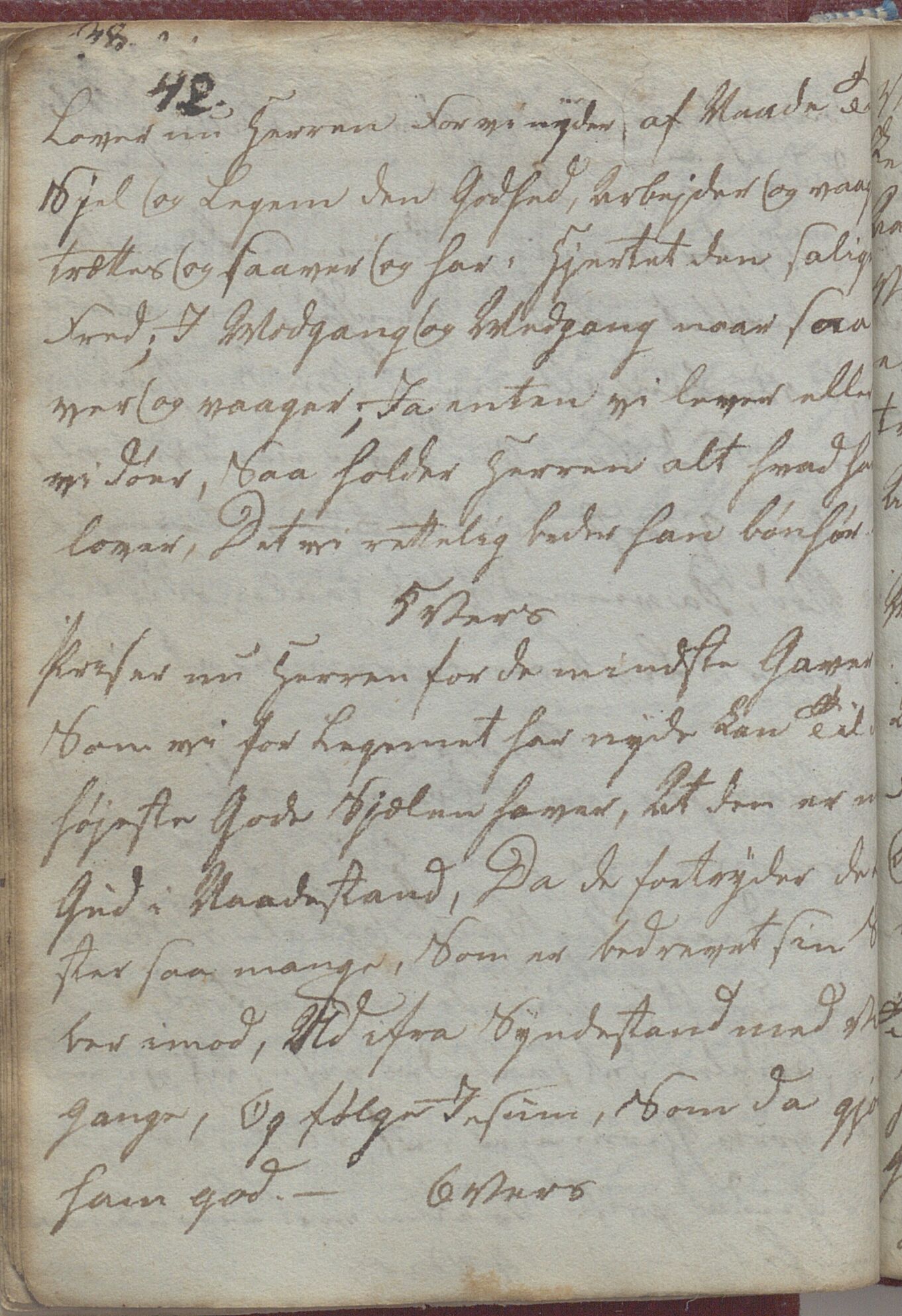 Heggtveitsamlingen, TMF/A-1007/H/L0047/0005: Kopibøker, brev etc.  / "MF I"(Kopibok frå Heggtveits samling), 1800-1823, p. 42