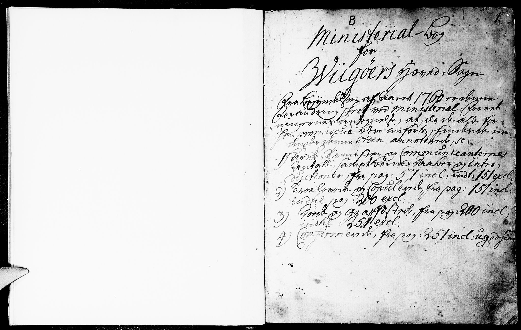 Kvam sokneprestembete, AV/SAB-A-76201/H/Haa: Parish register (official) no. A 3, 1743-1795, p. 1